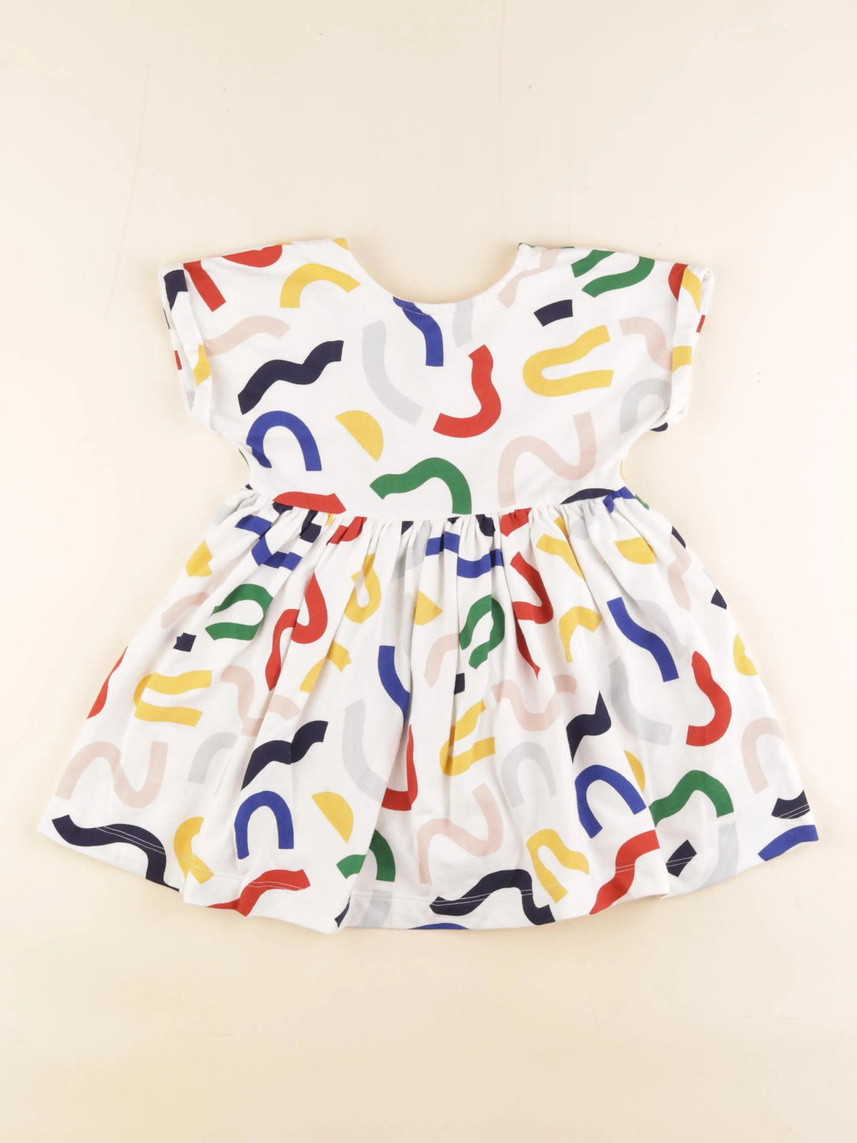 Petit Bateau - robe multicolore - 4 ans