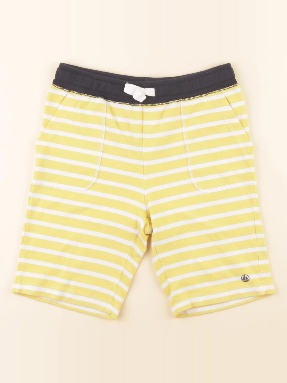 Petit Bateau - short jaune - 8 ans