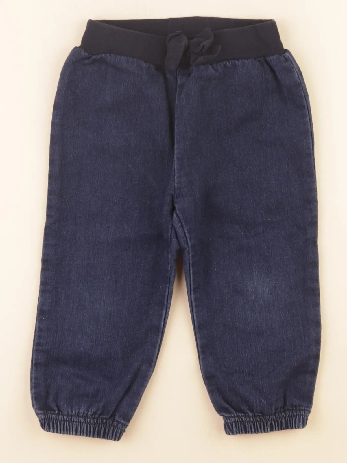Petit Bateau - pantalon bleu - 18 mois