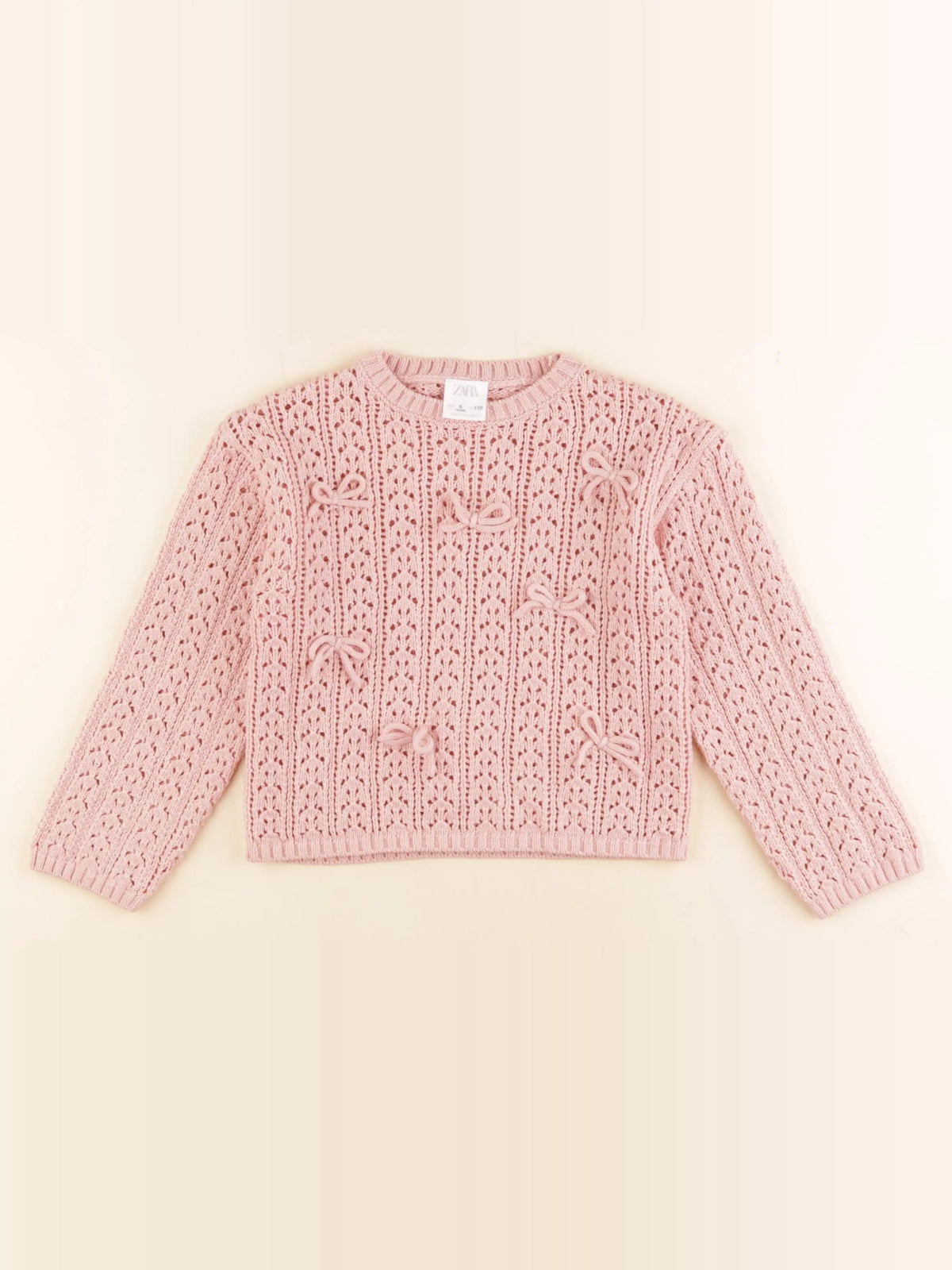 Zara - pull rose - 5 ans