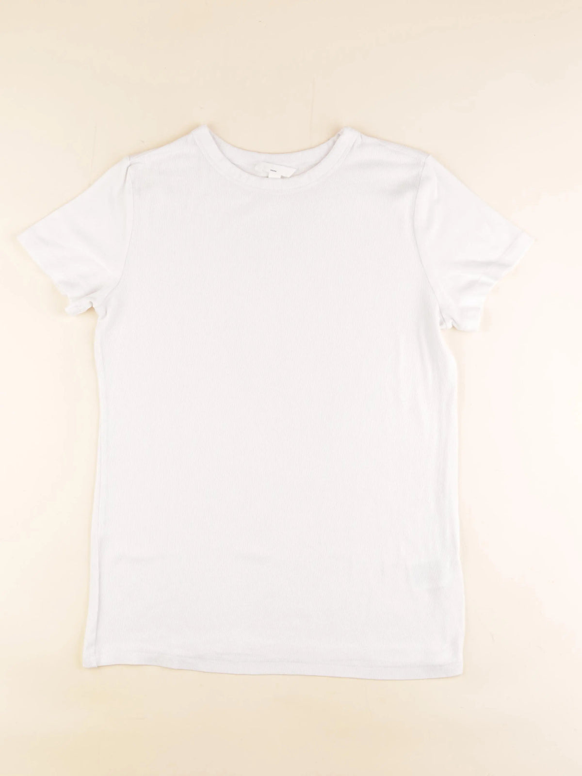 H&M - tee-shirt grossesse blanc - l