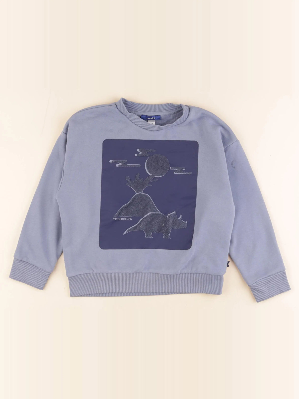 Okaidi - sweat bleu - 6 ans