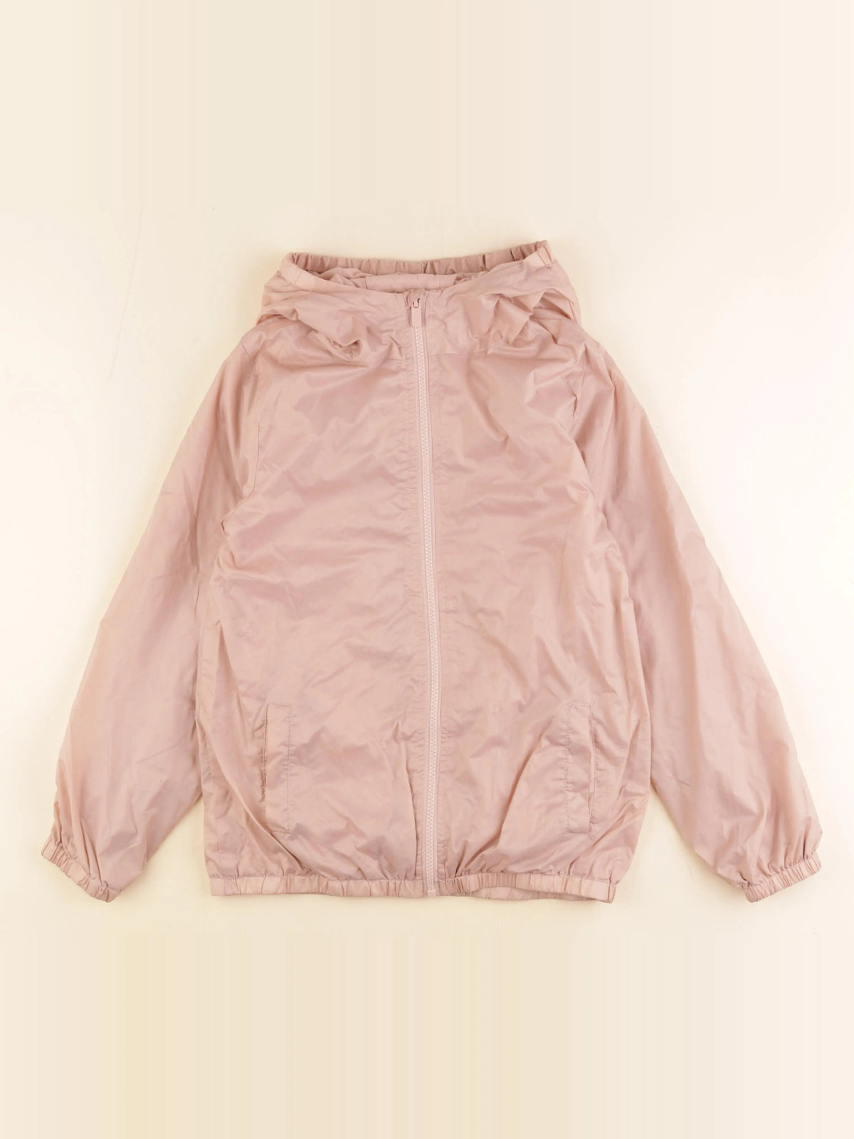 Vertbaudet - coupe-vent rose - 10 ans