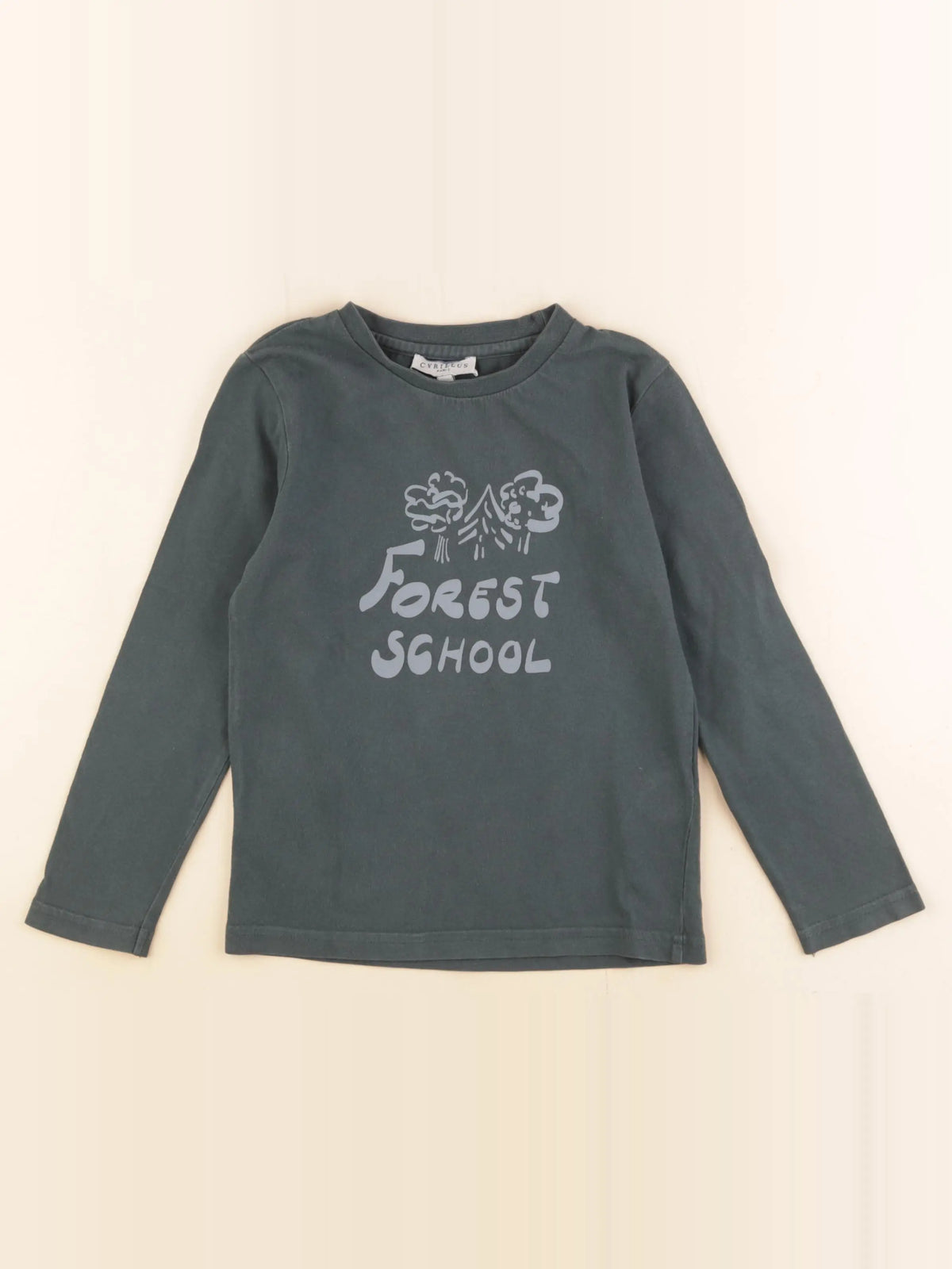 Cyrillus - tee-shirt vert - 6 ans