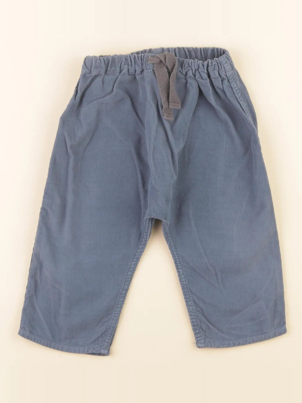 Petit Bateau - sarouel bleu - 12 mois