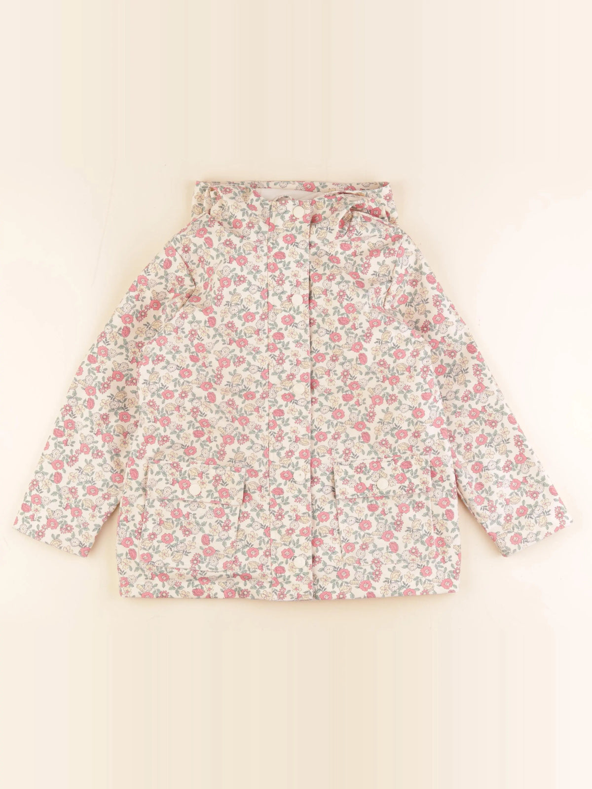 Vertbaudet - imperméable beige - 7 ans