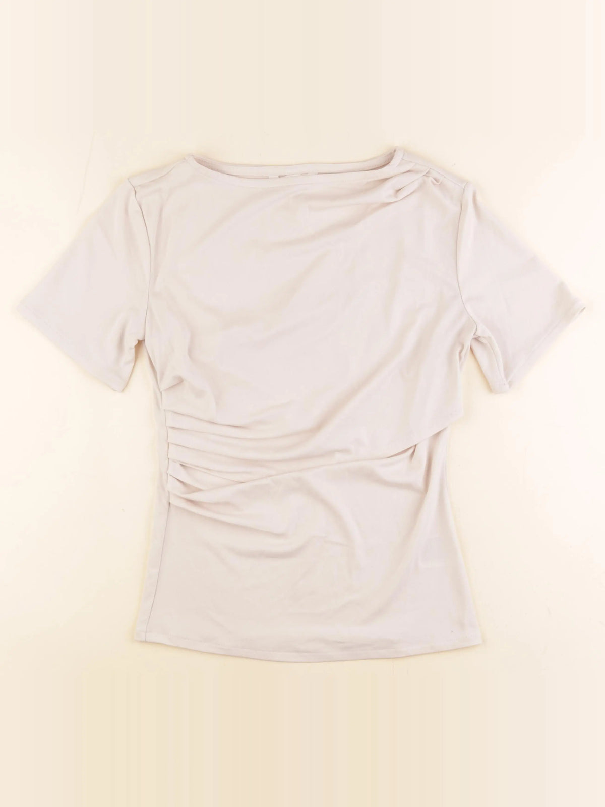 H&M - tee-shirt grossesse beige - xs
