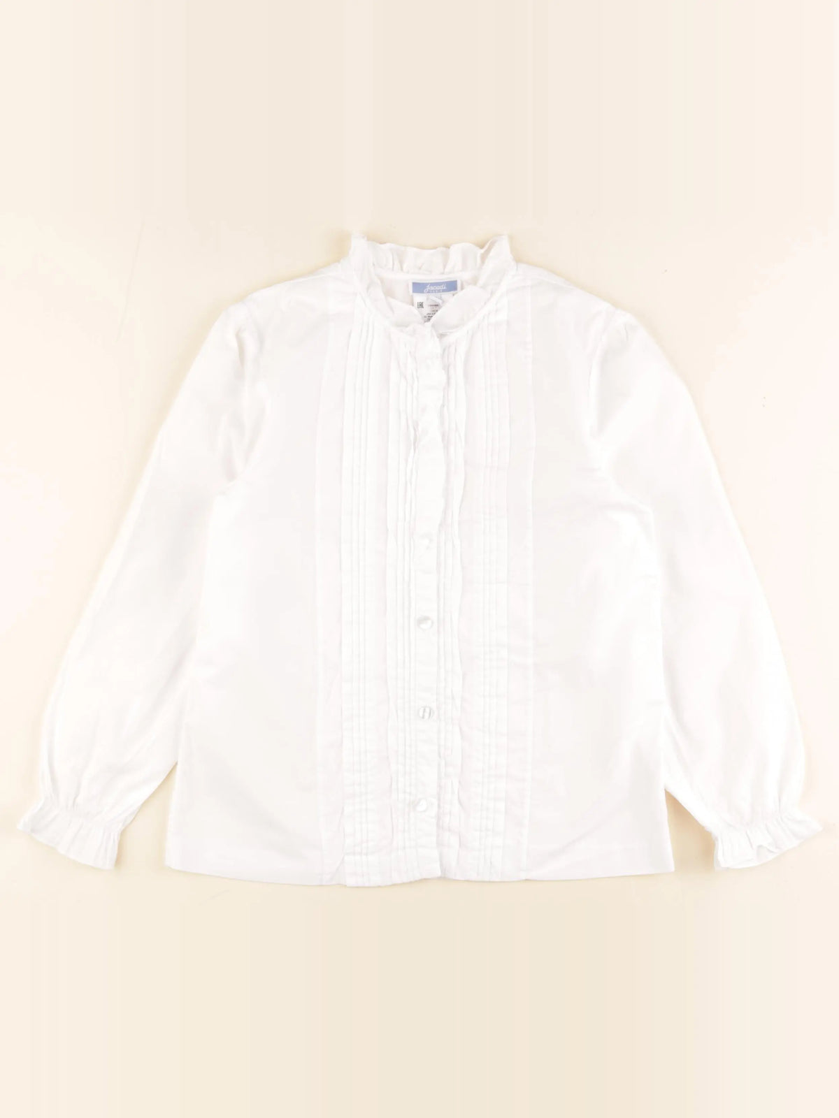 Jacadi - chemise blanc - 8 ans