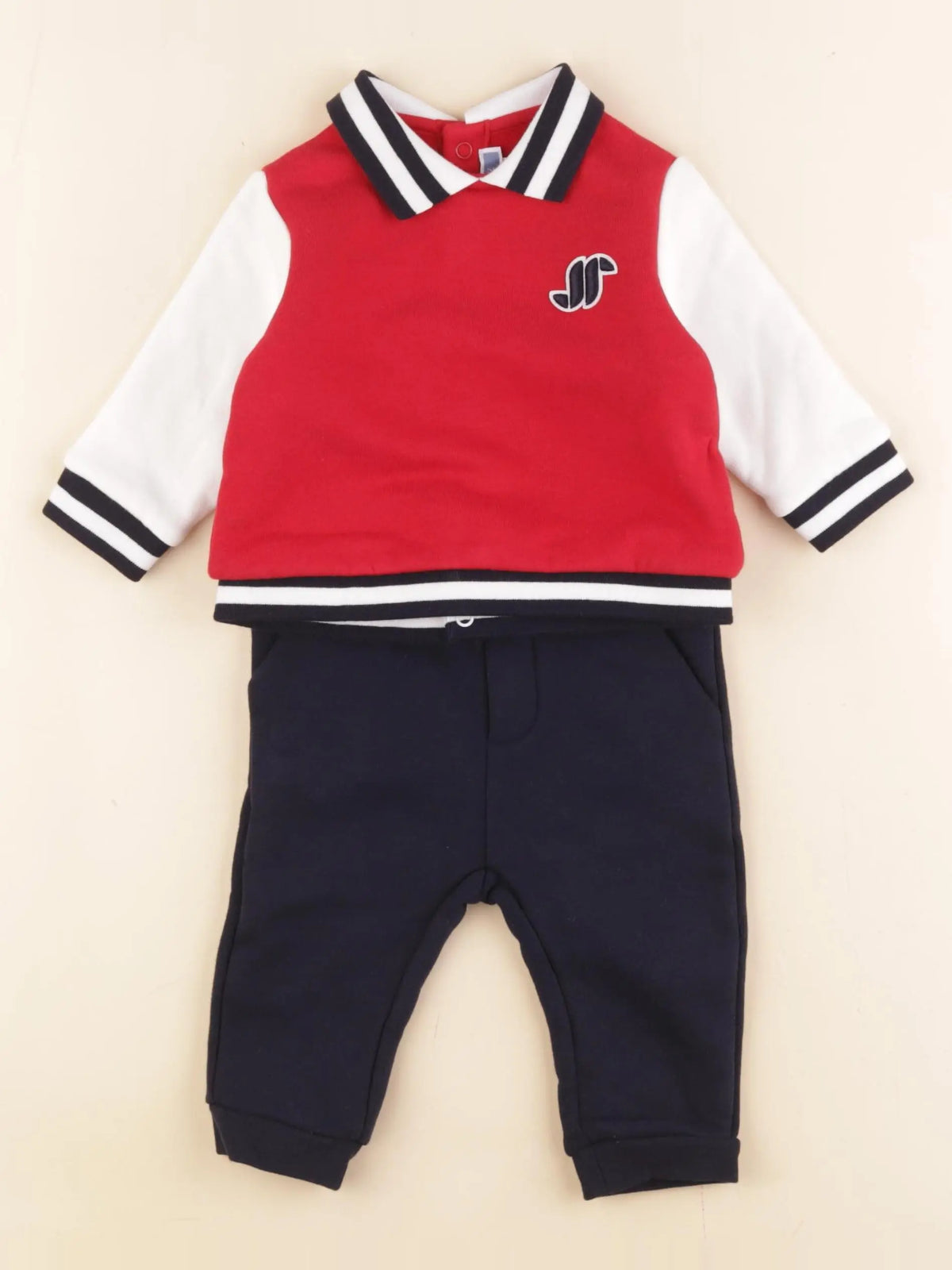 Jacadi - ensemble multicolore - 6 mois