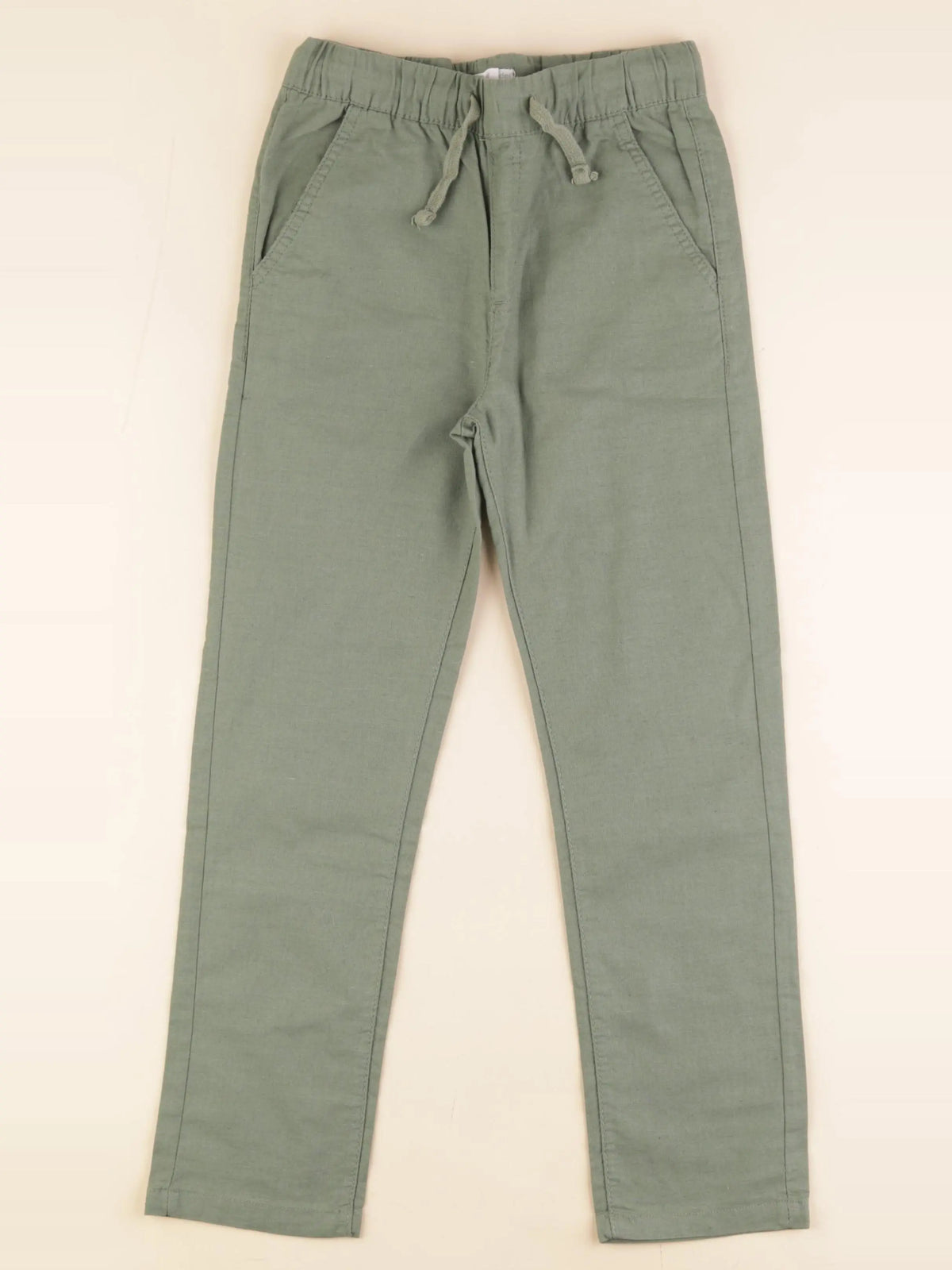 Vertbaudet - pantalon vert - 8 ans