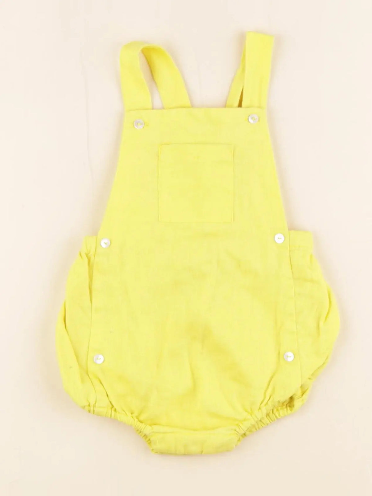 Jacadi - combinaison jaune - 6 mois