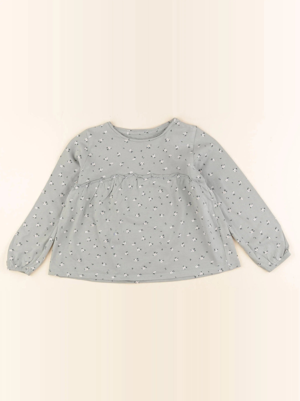 Vertbaudet - tee-shirt vert - 5 ans