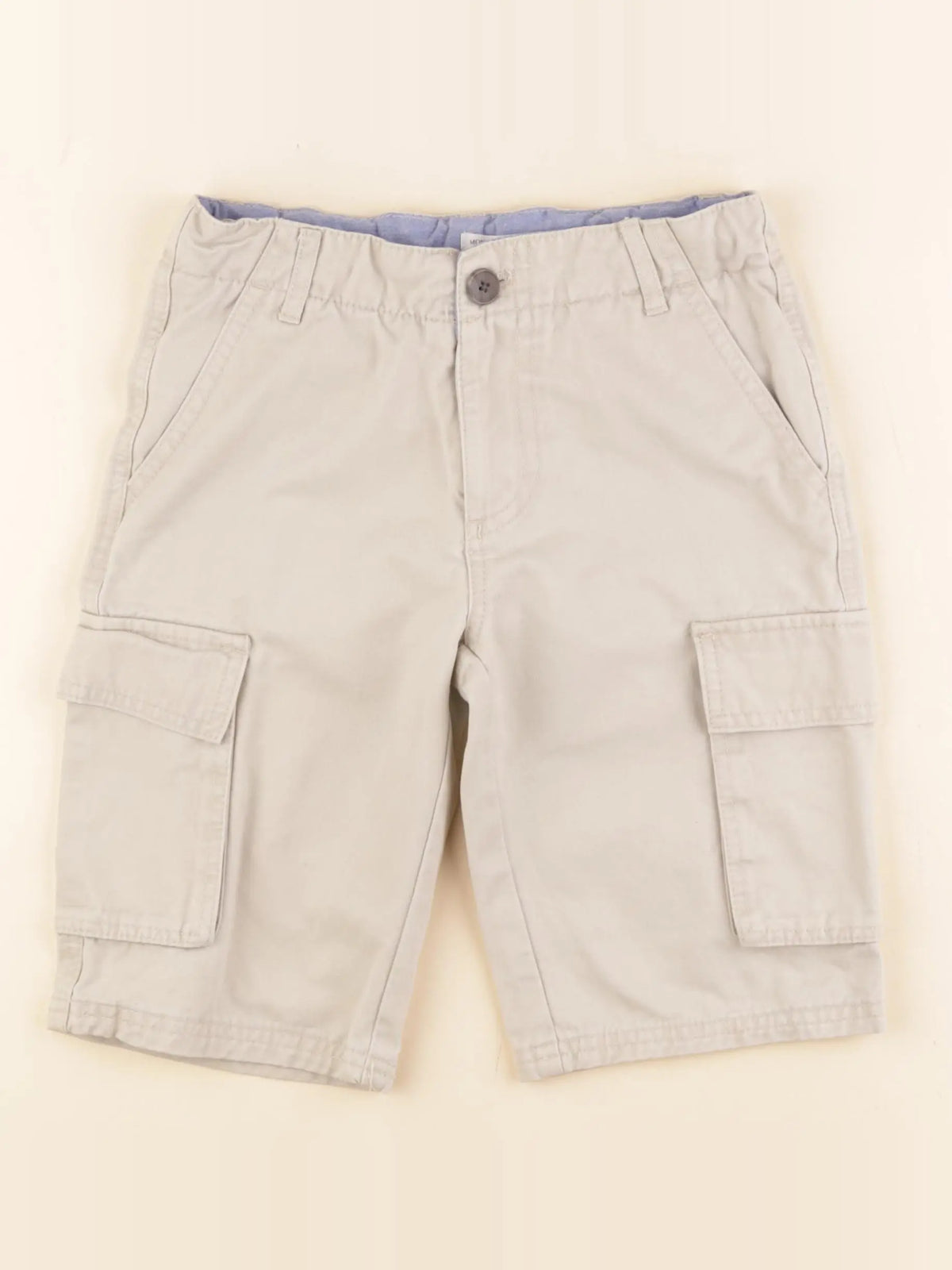 Monoprix - short beige - 10 ans