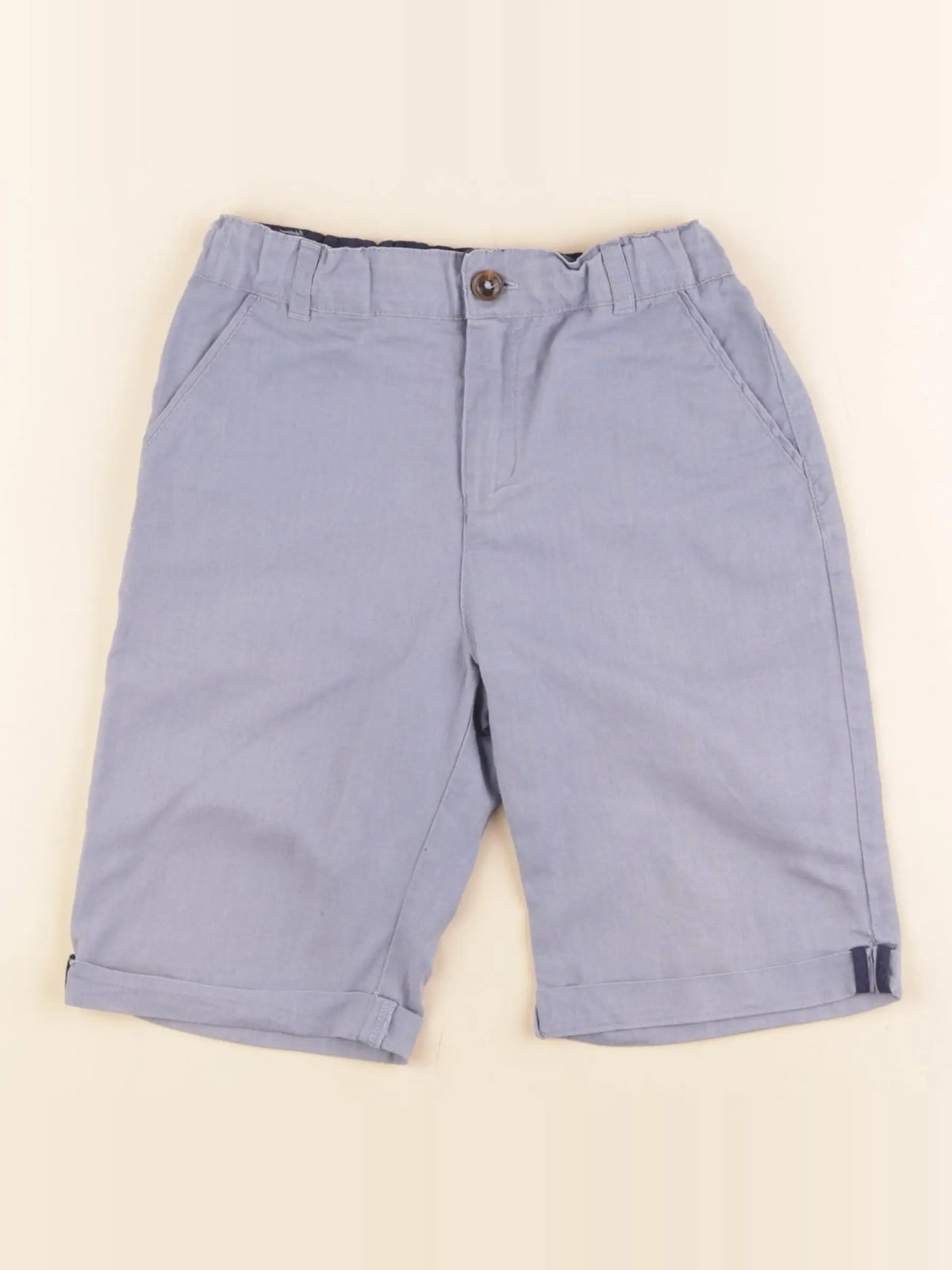 Vertbaudet - short bleu - 8 ans