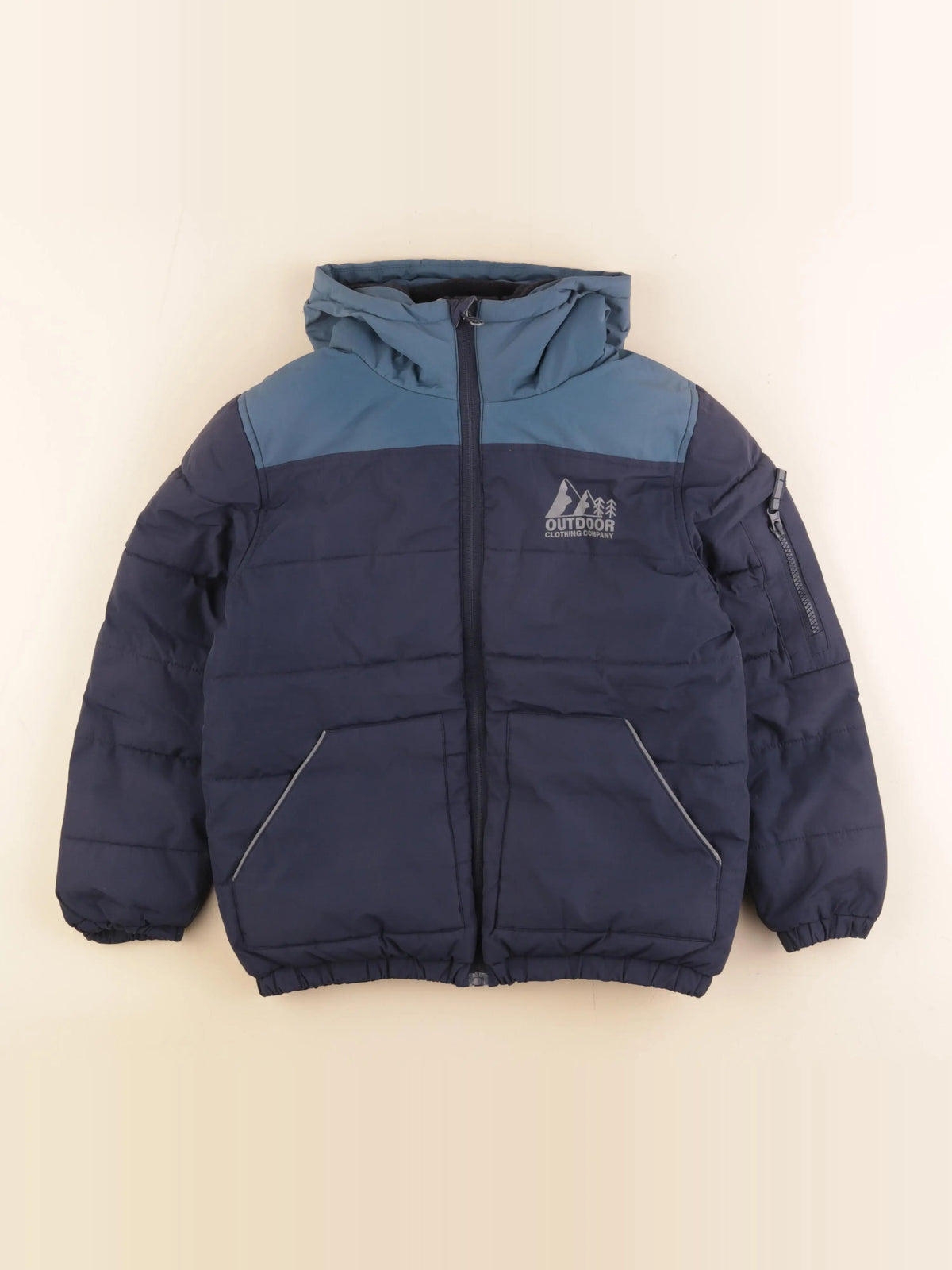 Vertbaudet - doudoune bleu - 9 ans