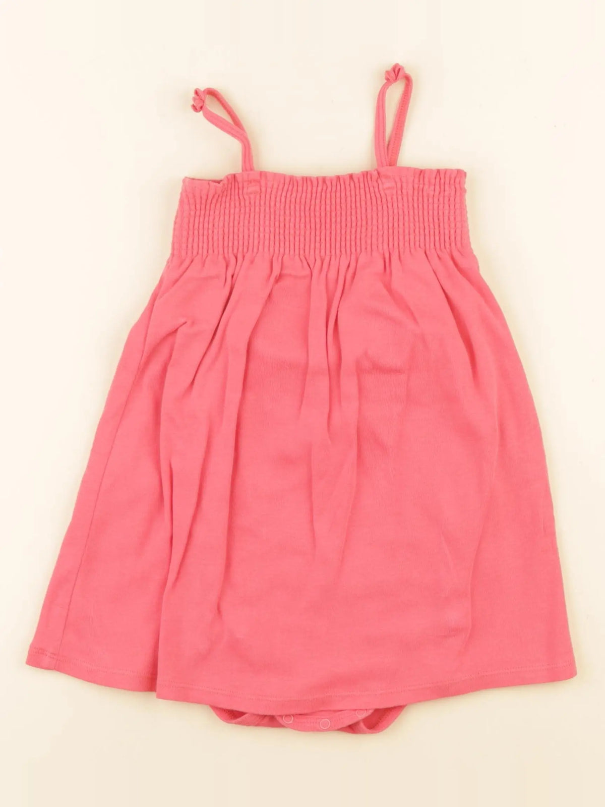 Petit Bateau - body robe rose - 24 mois