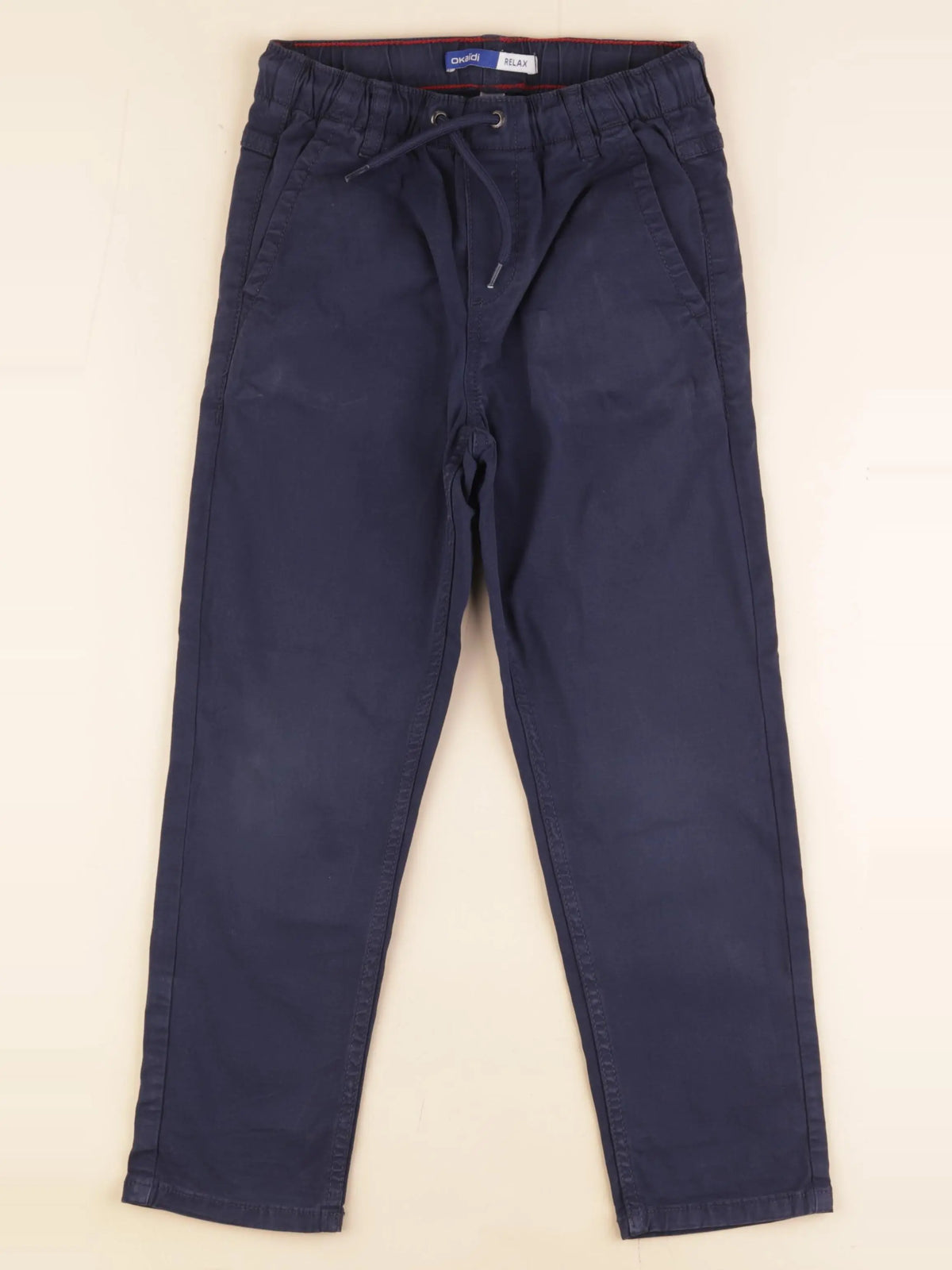 Okaidi - pantalon bleu - 7 ans