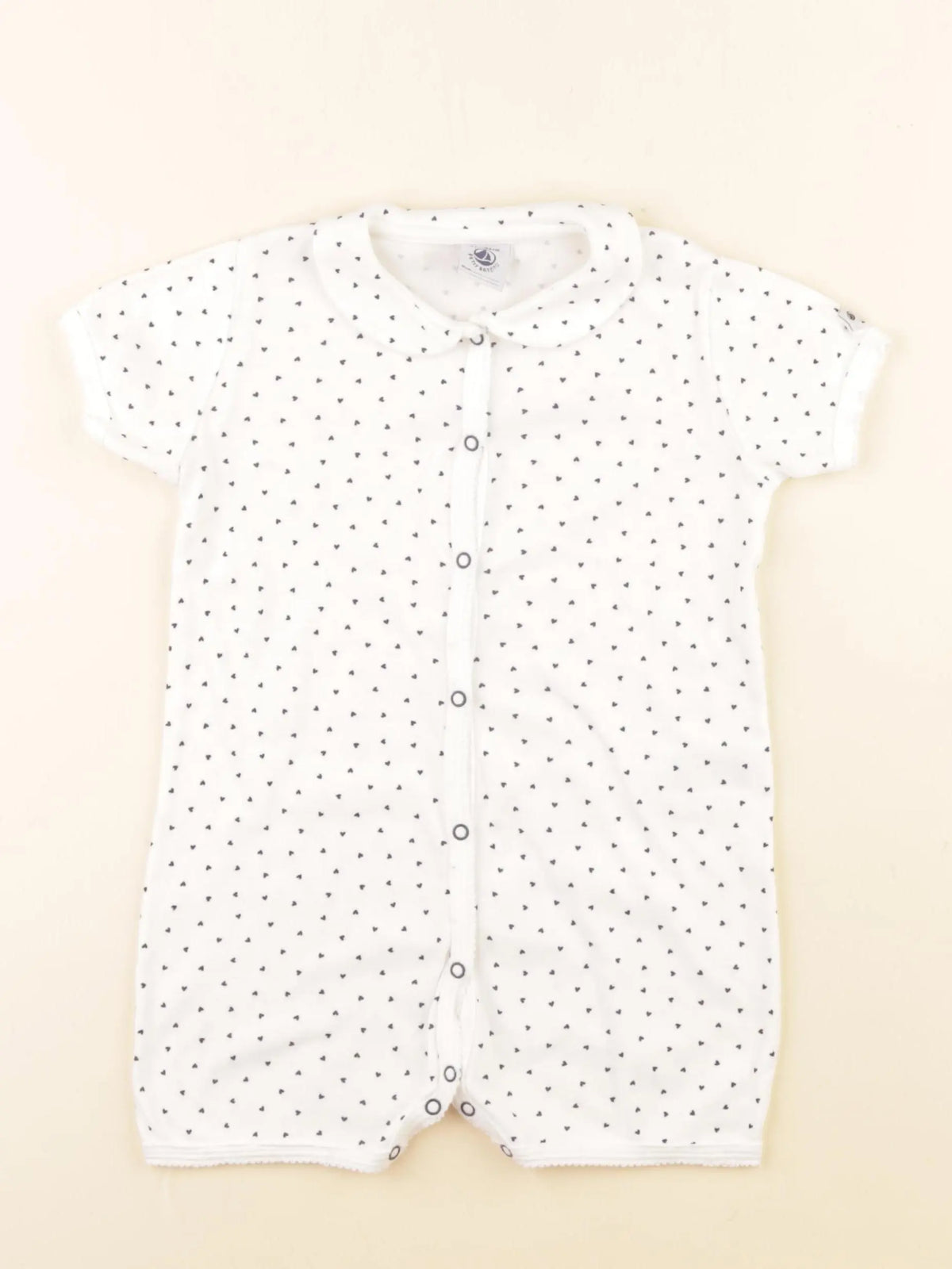 Petit Bateau - pyjama coton bleu - 24 mois