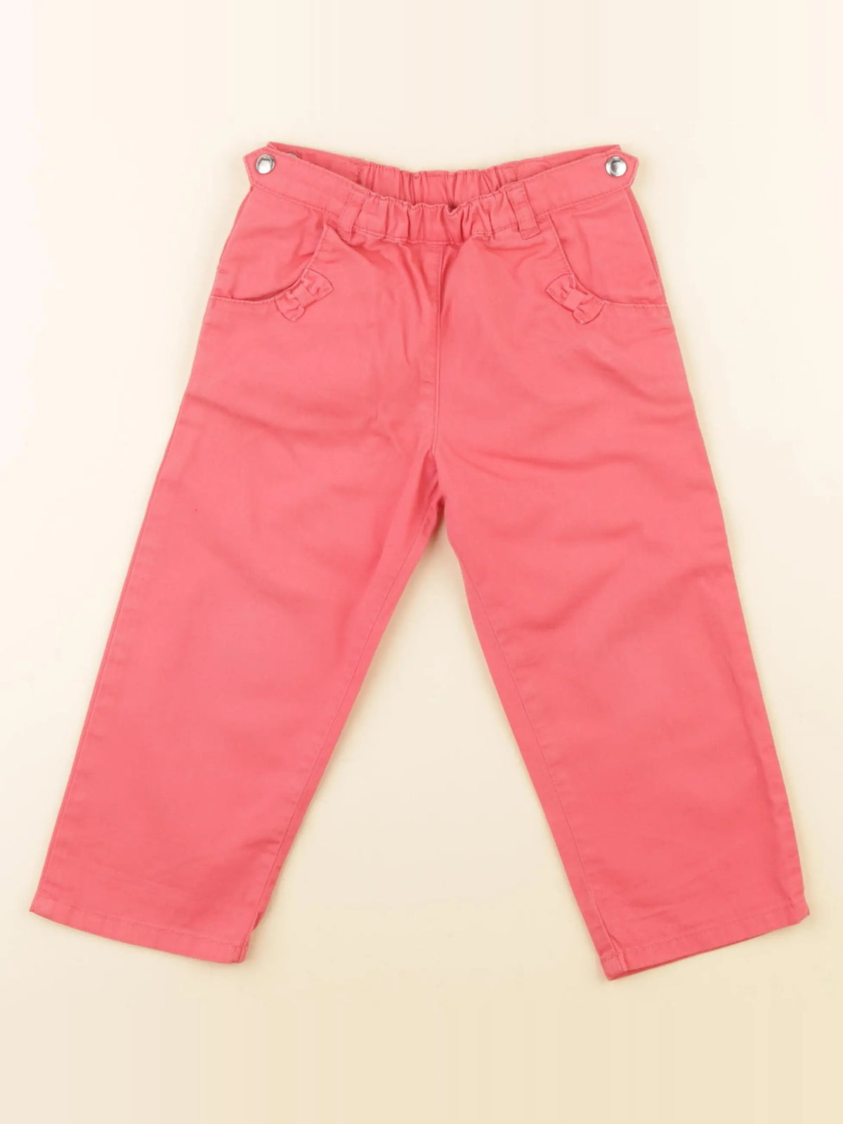 Petit Bateau - pantalon rose - 24 mois