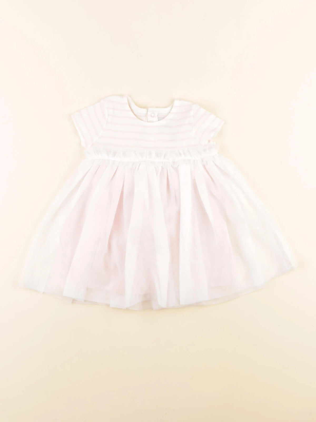 Petit Bateau - robe rose - 6 mois