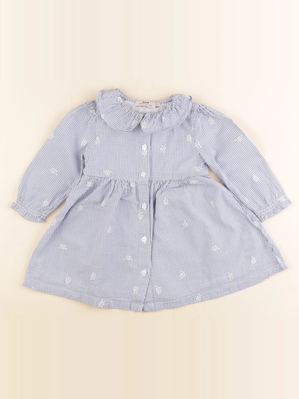 Cyrillus - robe bleu - 18 mois