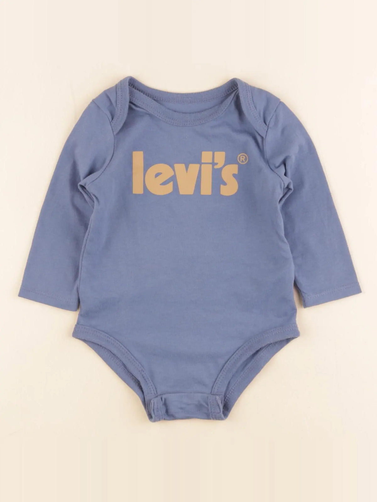 Levi's - body bleu - 0/6 mois