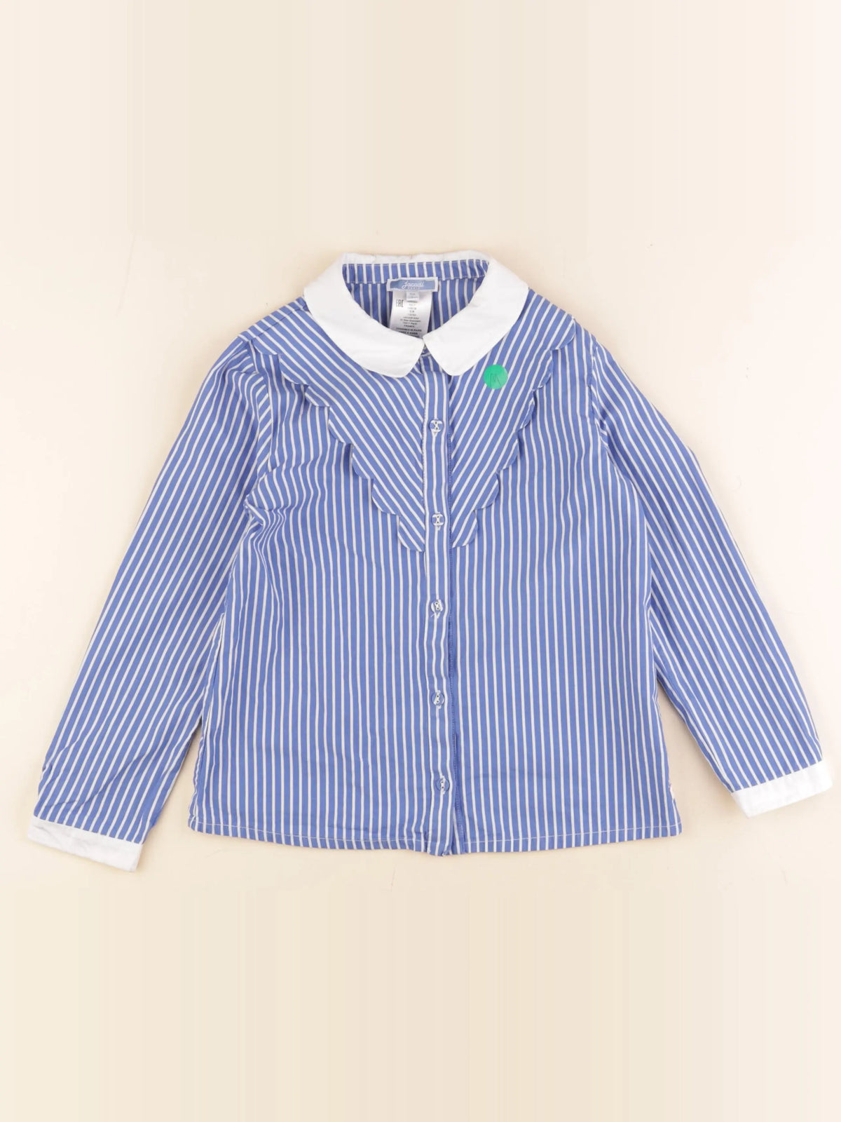Jacadi - blouse bleu - 8 ans