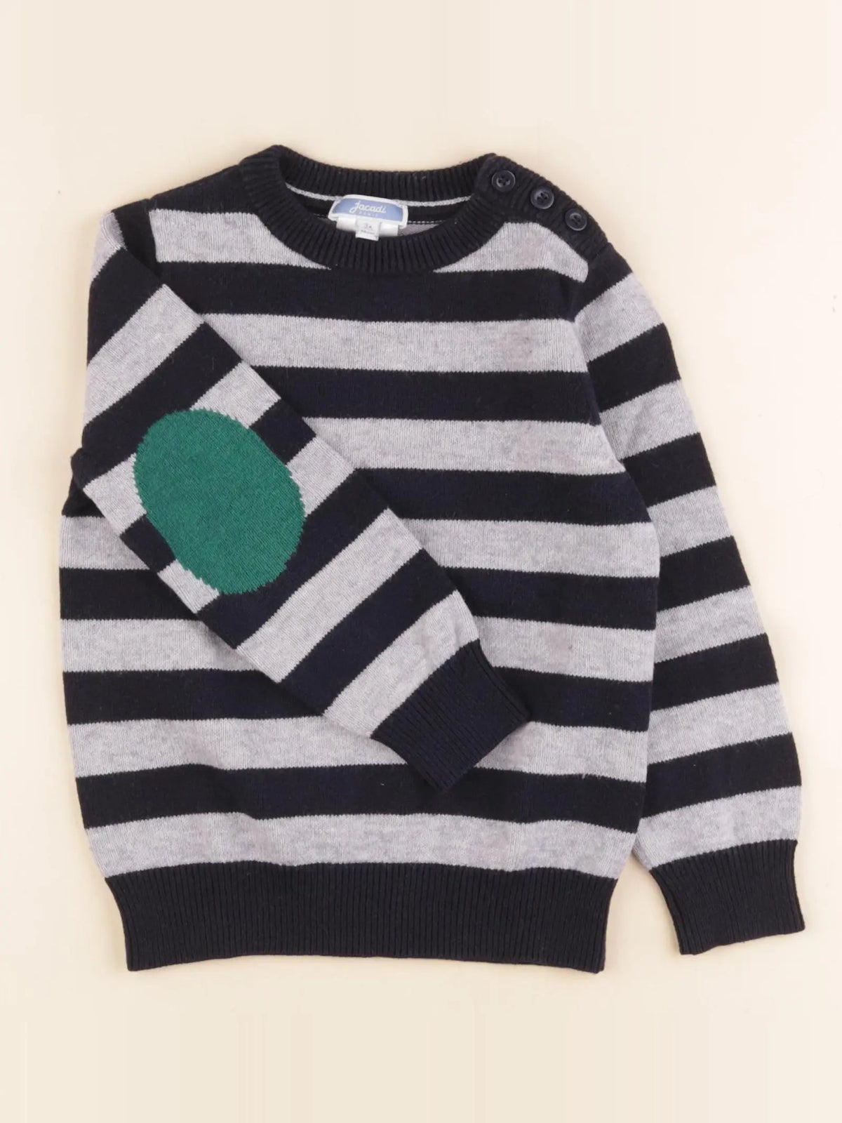 Jacadi - pull multicolore - 3 ans