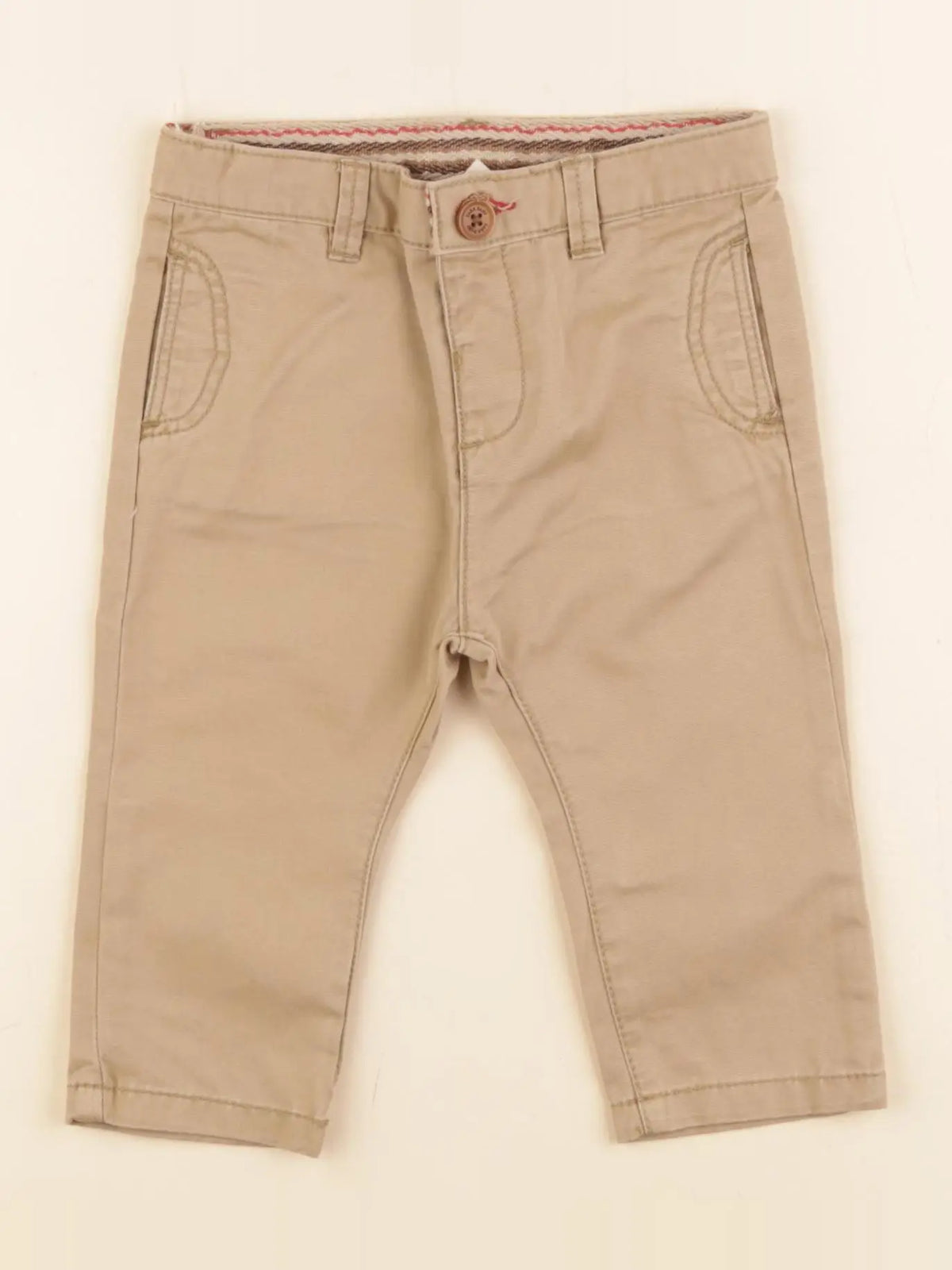 Zara - pantalon marron - 3/6 mois