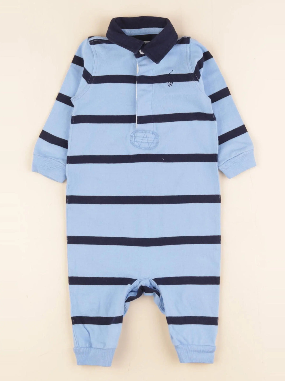 Ralph Lauren - combinaison bleu - 6 mois