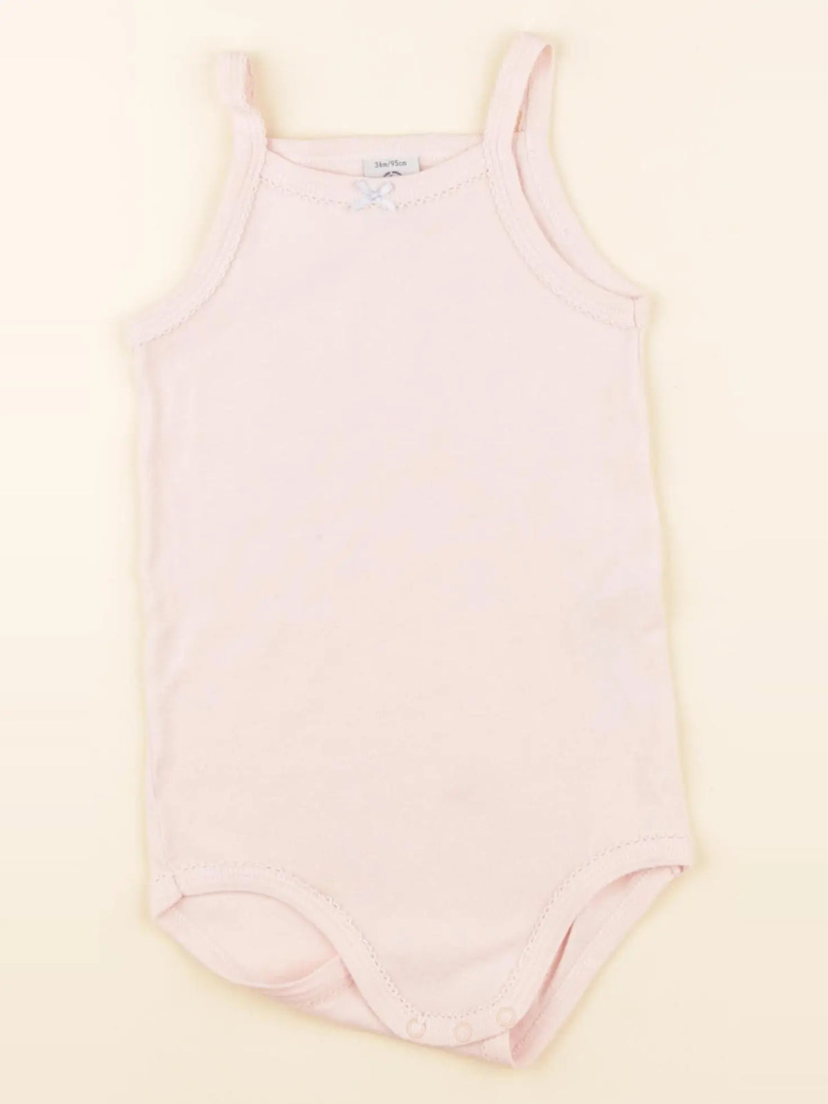 Petit Bateau - body rose - 36 mois