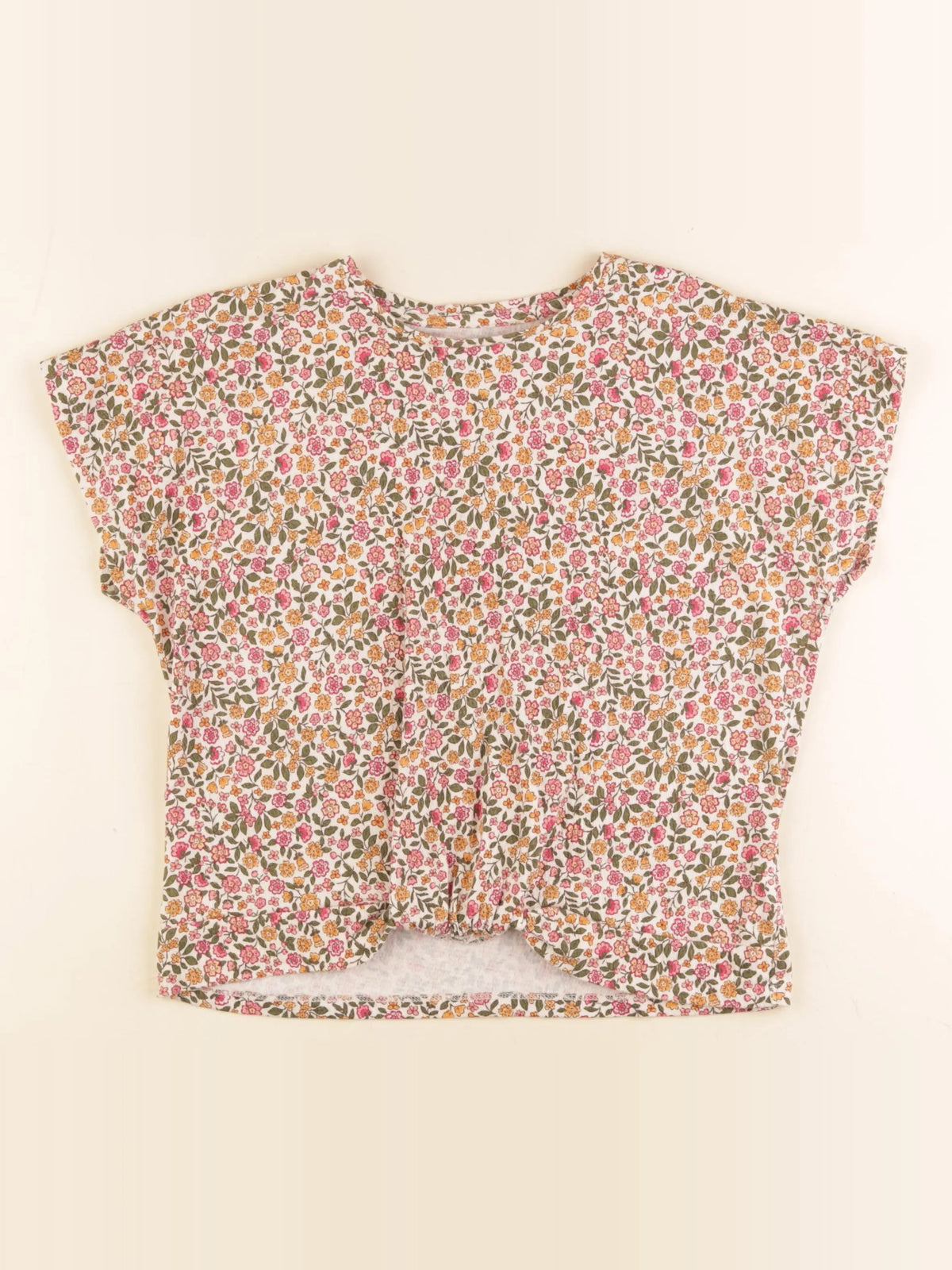 Vertbaudet - tee-shirt rose - 6 ans