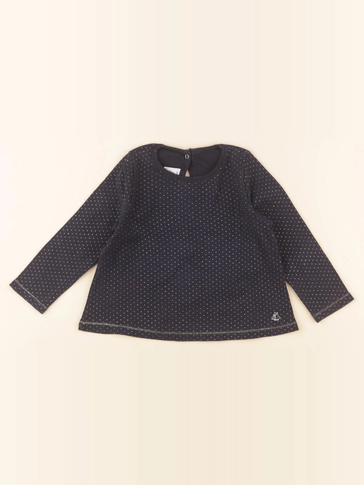 Petit Bateau - tee-shirt bleu - 24 mois
