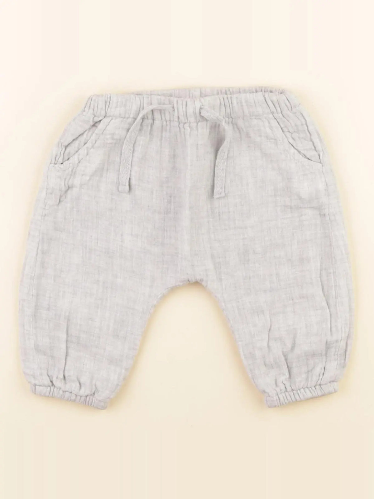 Zara - sarouel gris - 1/3 mois