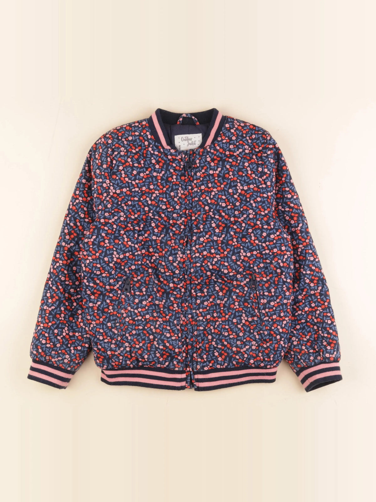 Vertbaudet - veste multicolore - 8 ans