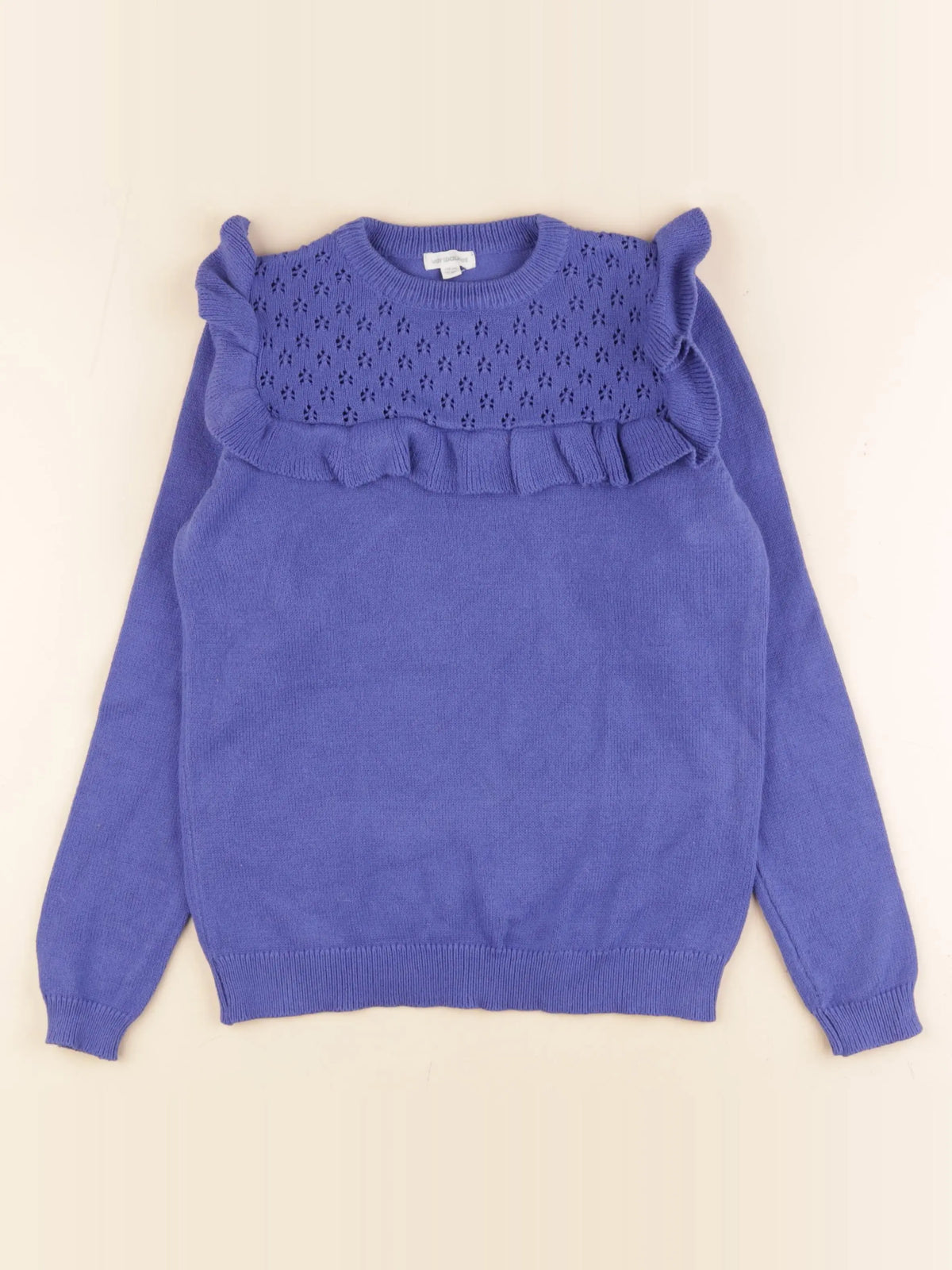 Vertbaudet - pull bleu - 10 ans