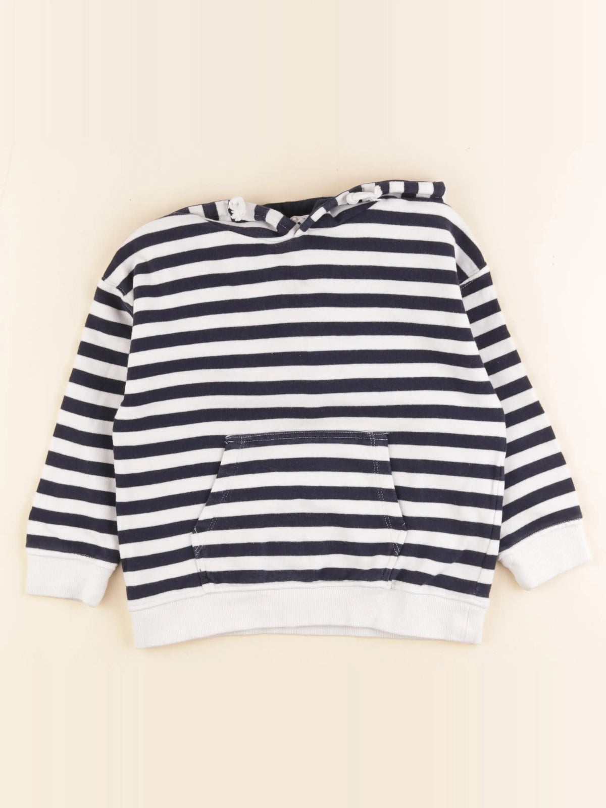 Mango - sweat bleu, blanc - 3/4 ans