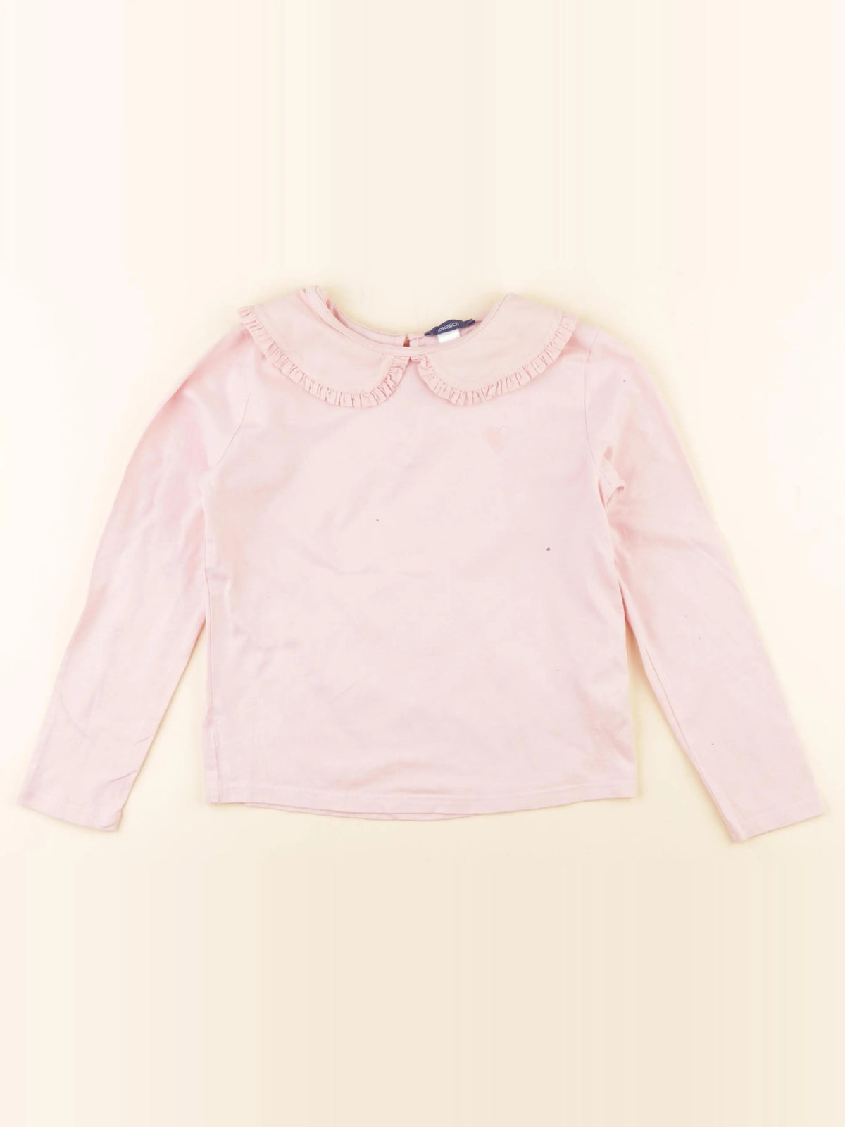 Okaidi - tee-shirt rose - 8 ans