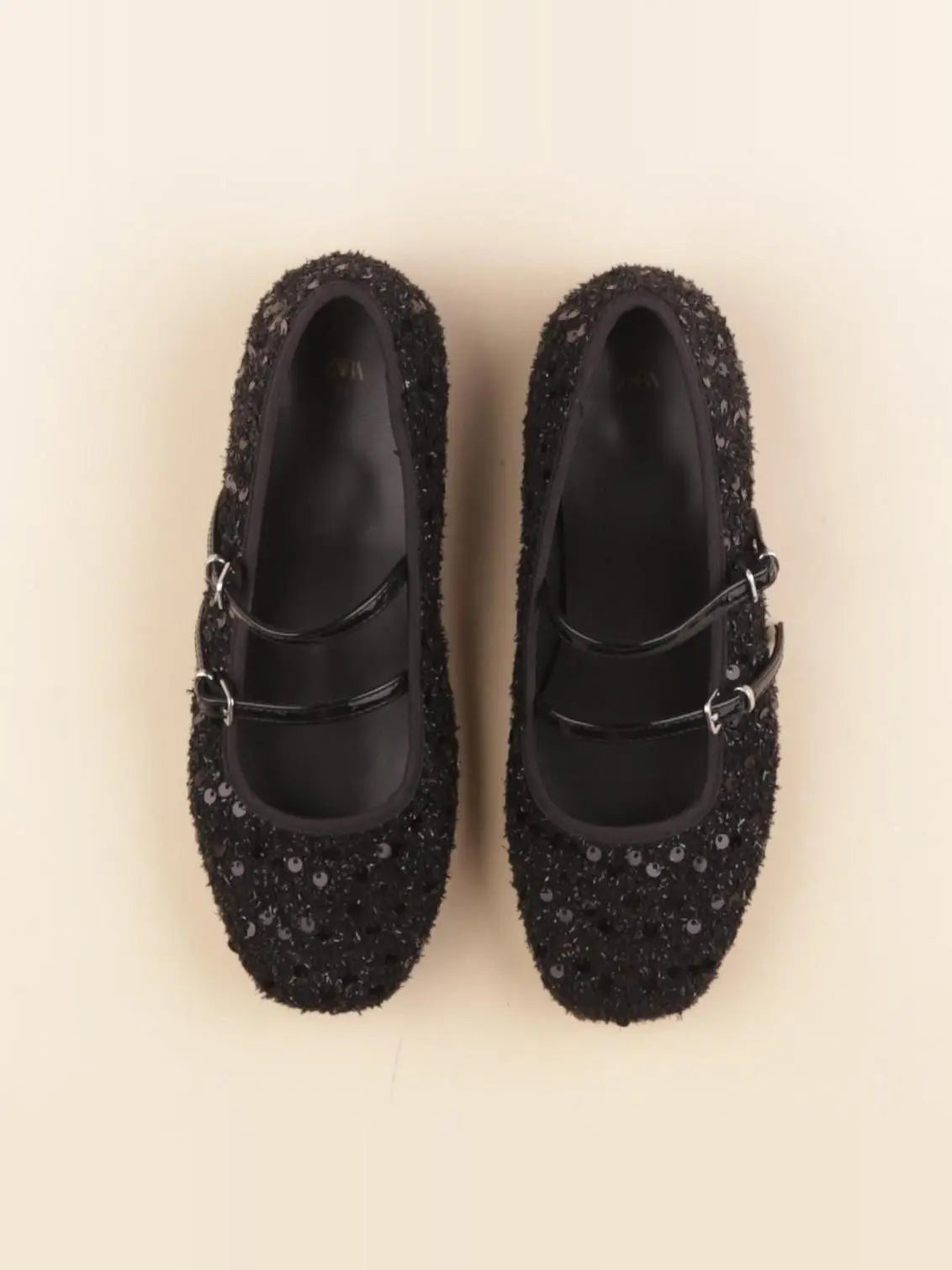 Zara - ballerines noir - pointure 33
