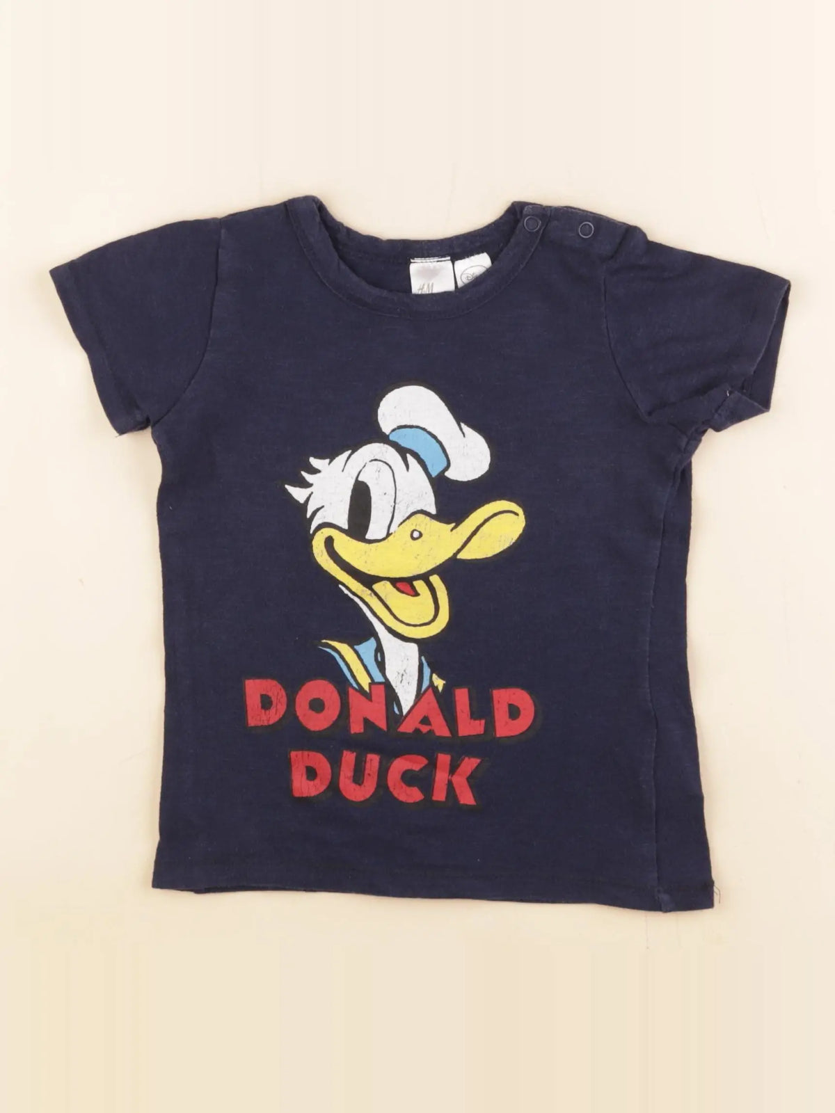 H&M - tee-shirt bleu - 18/24 mois
