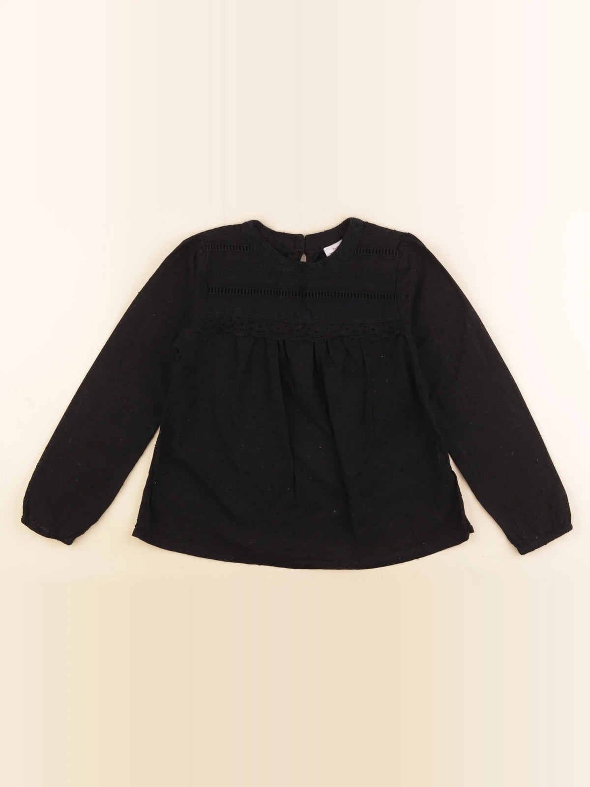 Tape à l'oeil - blouse noir - 8 ans
