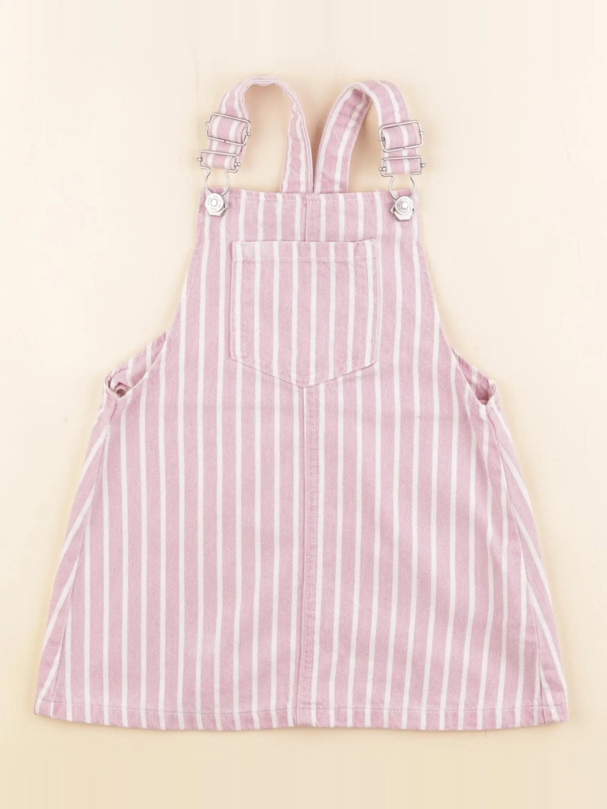 Zara - robe blanc, rose - 3 ans