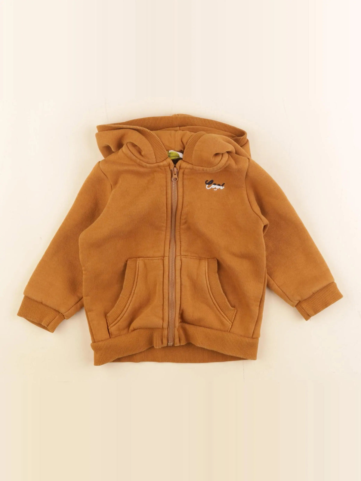 Tape à l'oeil - sweat marron - 18 mois