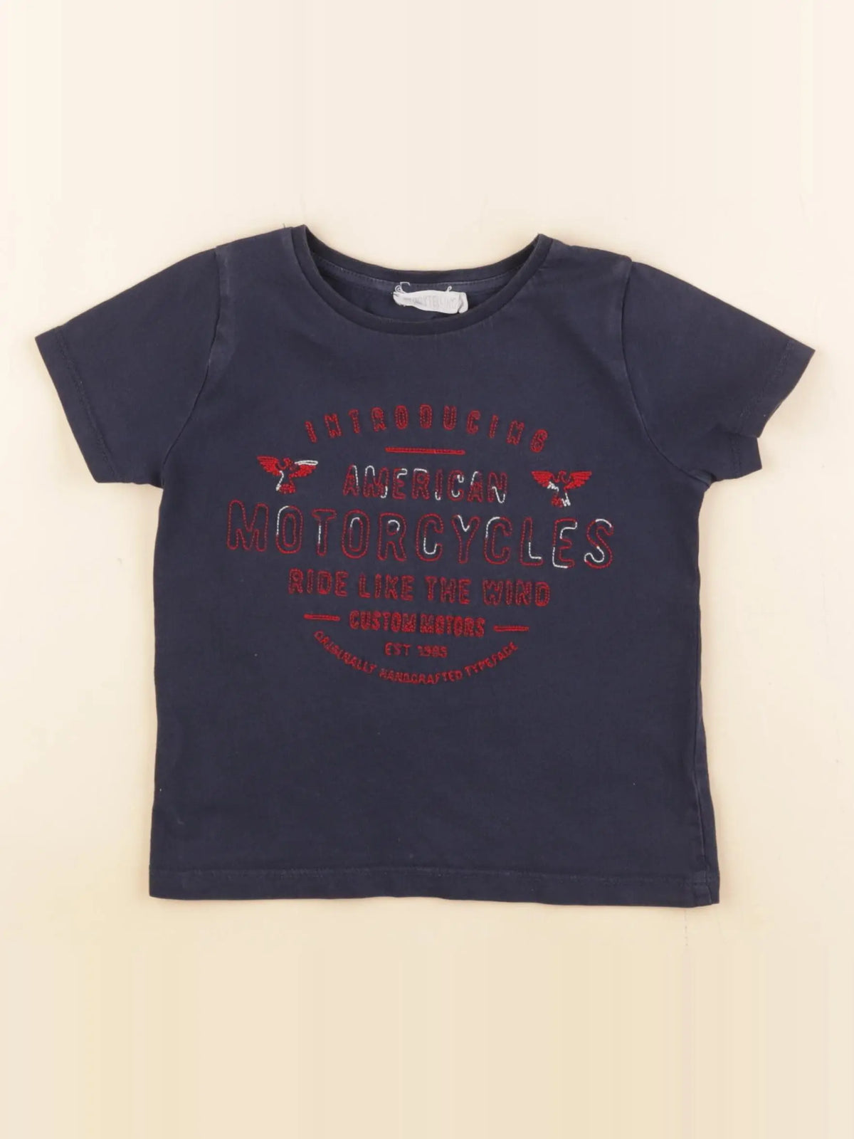 Storytelling - tee-shirt bleu, rouge - 3 ans