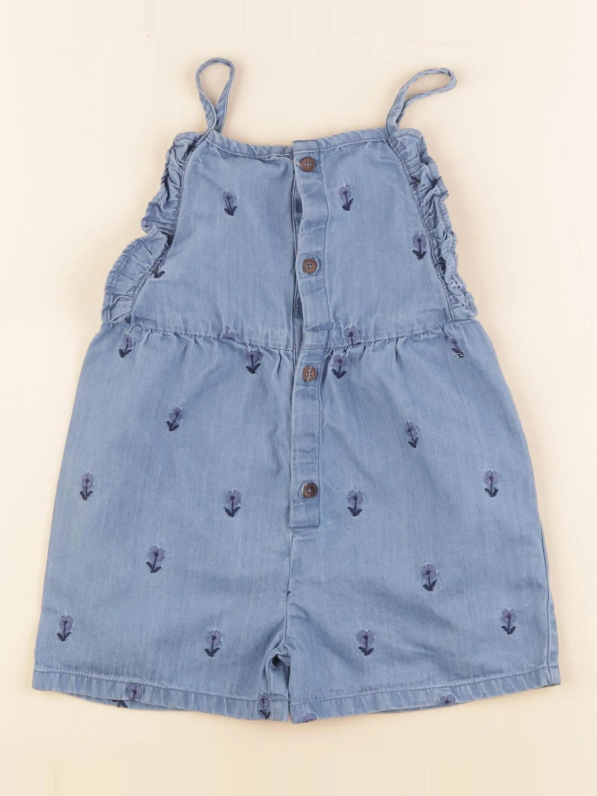 Boutchou - combinaison bleu - 36 mois