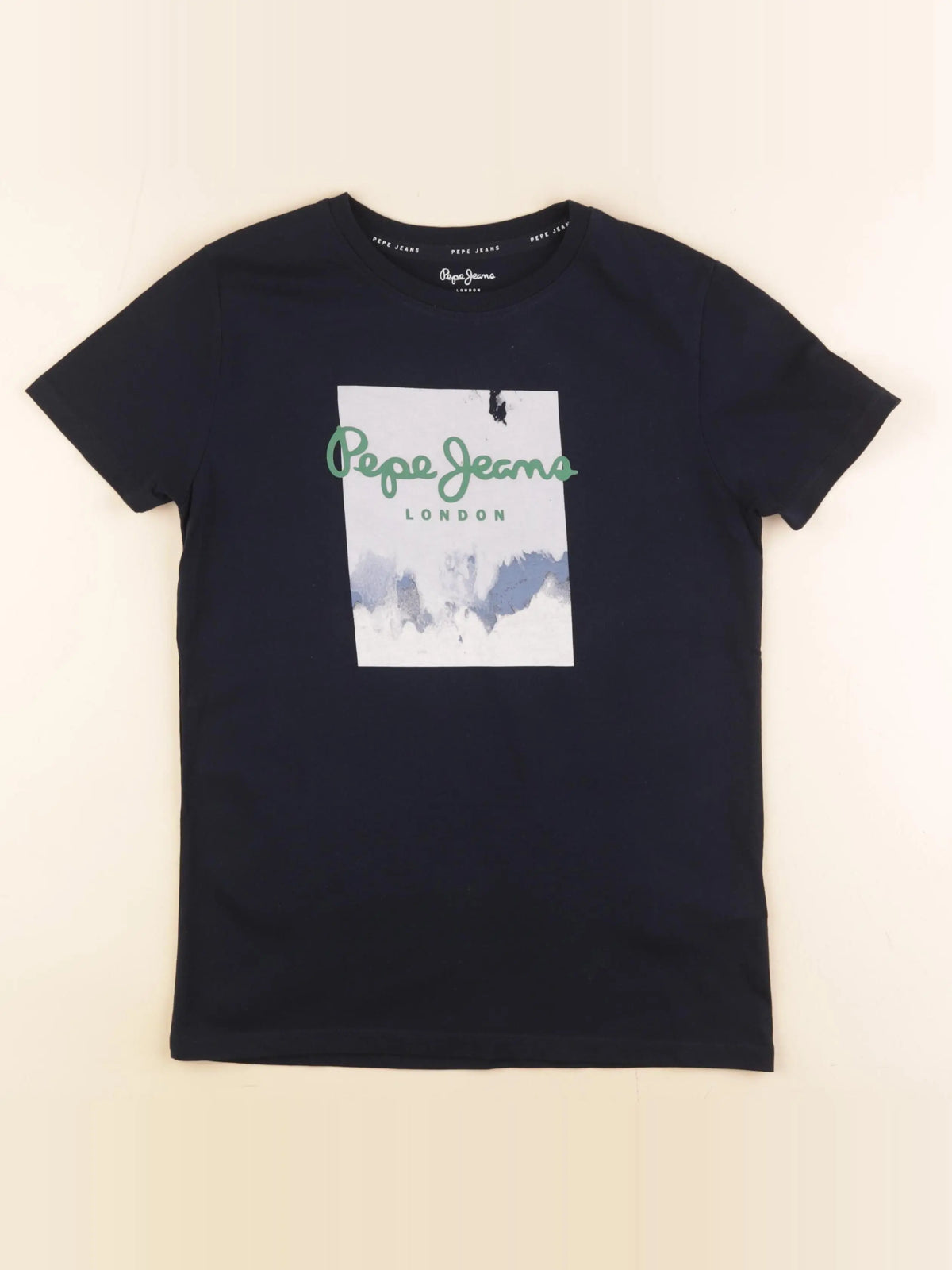 Pepe Jeans - tee-shirt bleu - 12 ans