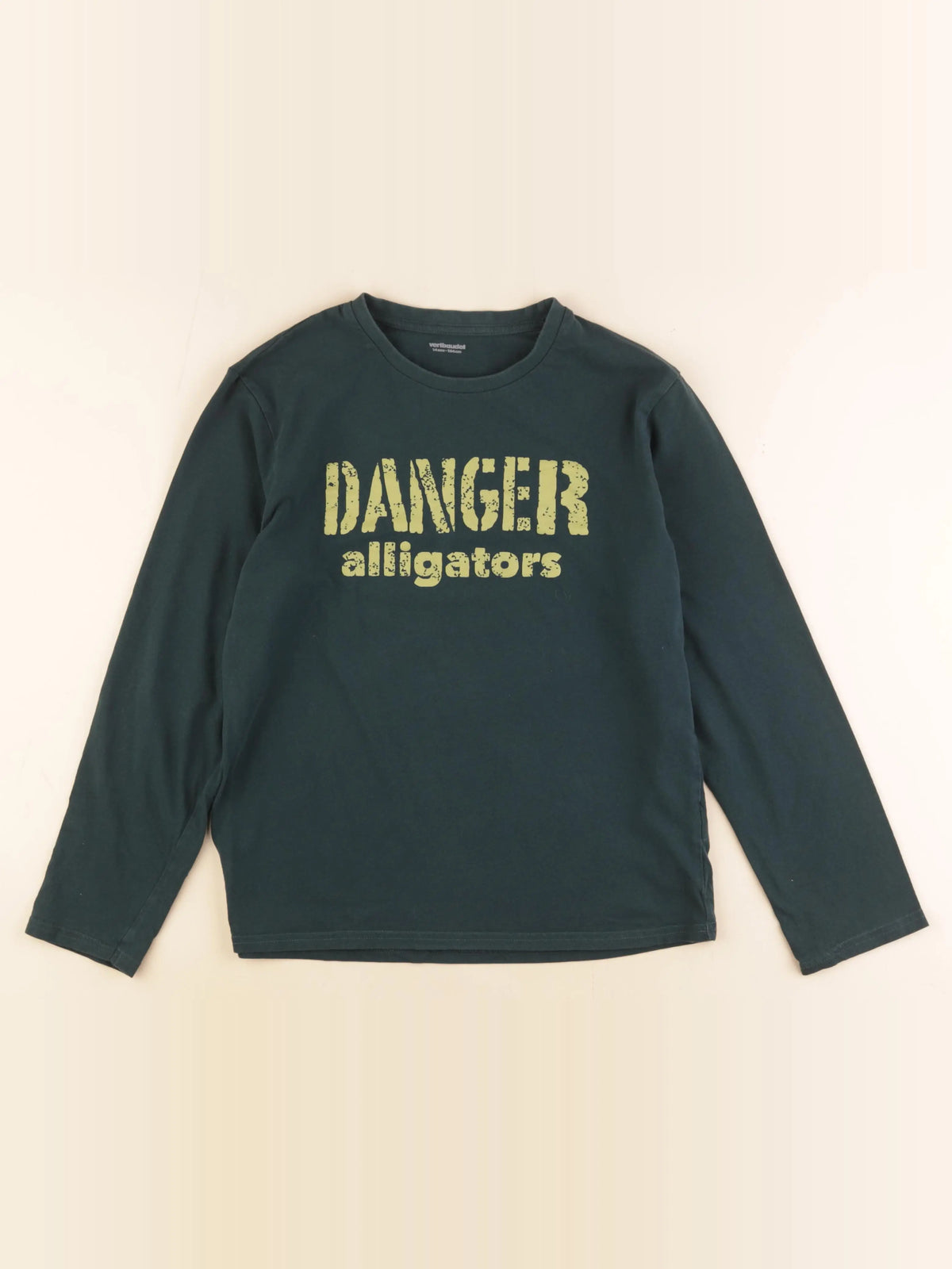 Vertbaudet - tee-shirt vert - 14 ans