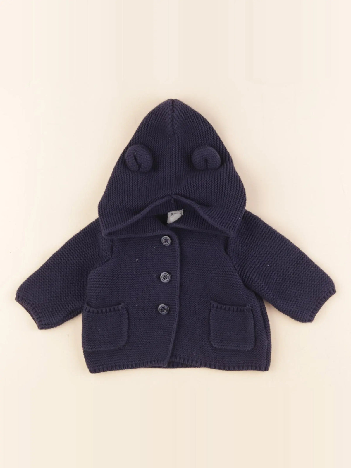 GAP - gilet bleu - 0/3 mois