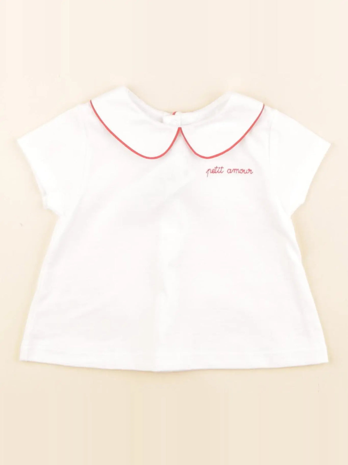 Jacadi - tee-shirt blanc - 6 mois