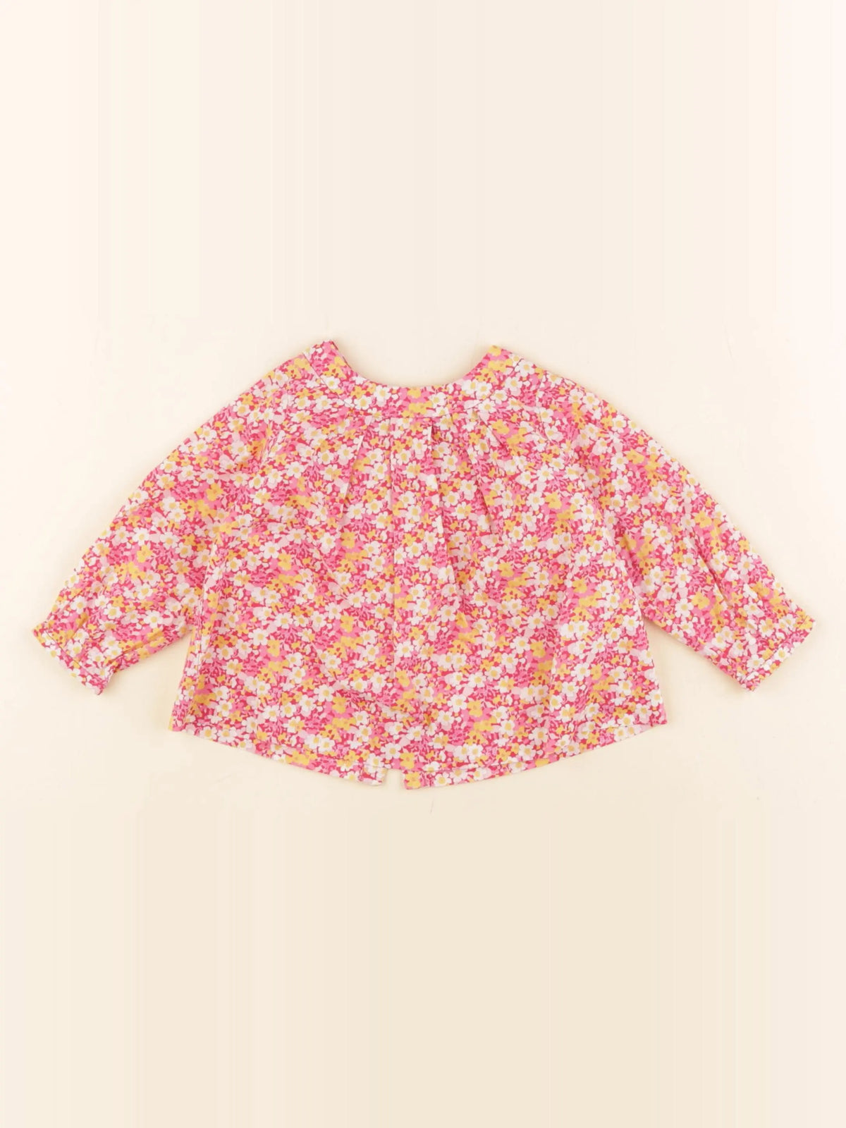 Jacadi - blouse liberty multicolore - 6 mois